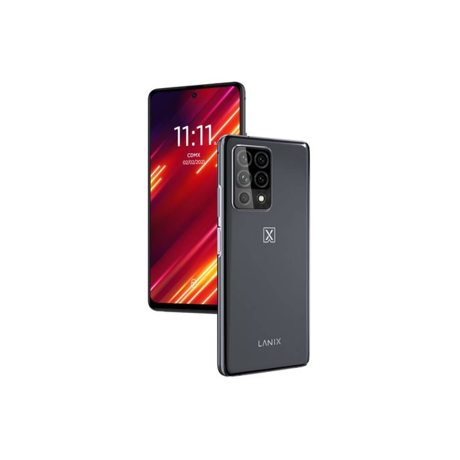 Celular LANIX Alpha 9V - 6.67 Pulgadas, MediaTek Helio G95 / MT6785V/CC Octa-Core, 8GB, Negro, Android 11 GO Edition