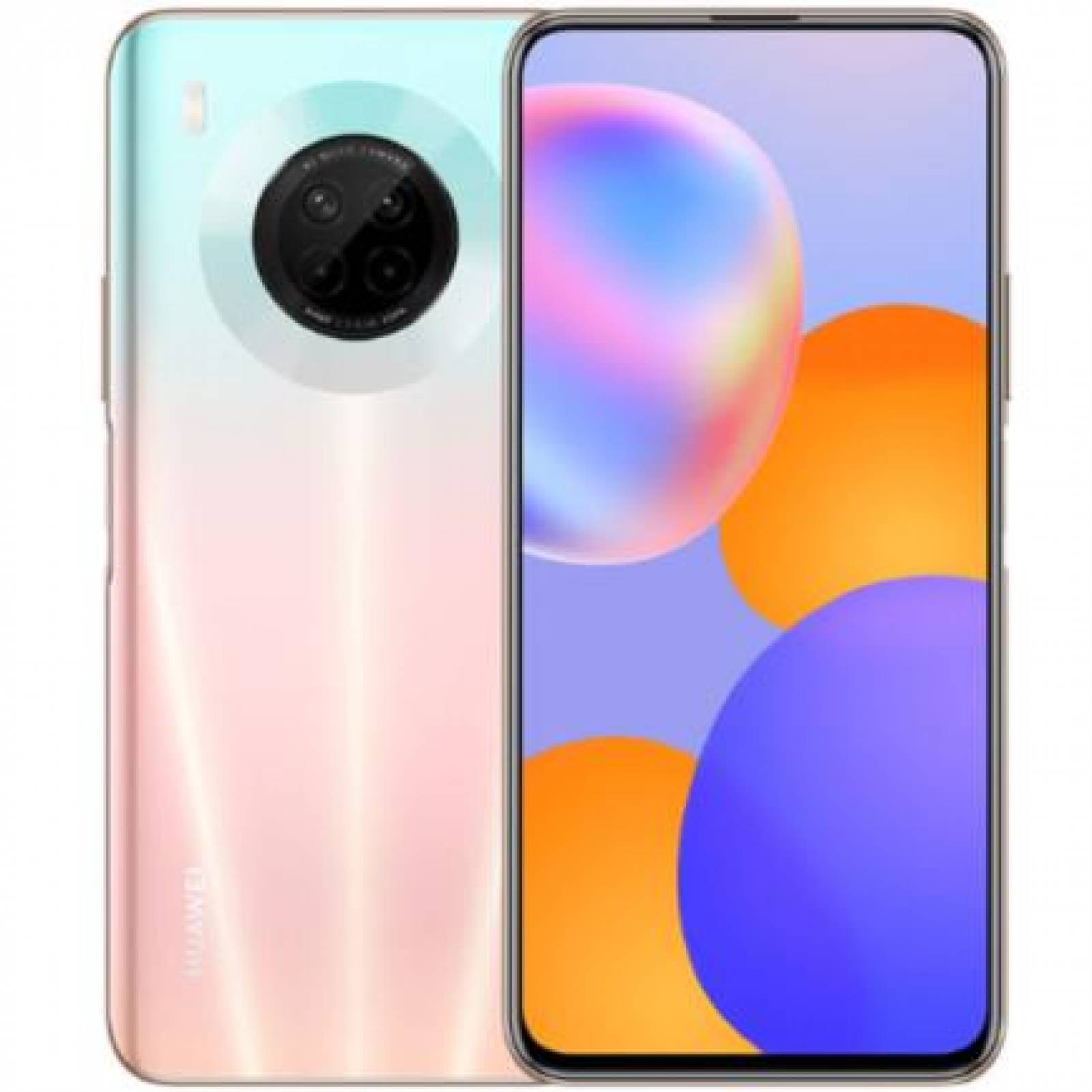 Smartphone Huawei Y9A 6.63" 128GB/6GB Cámara 64MP+8MP+2MP+2MP/16MP Mediatek EMUI 10.1 Color Rosa Sakura