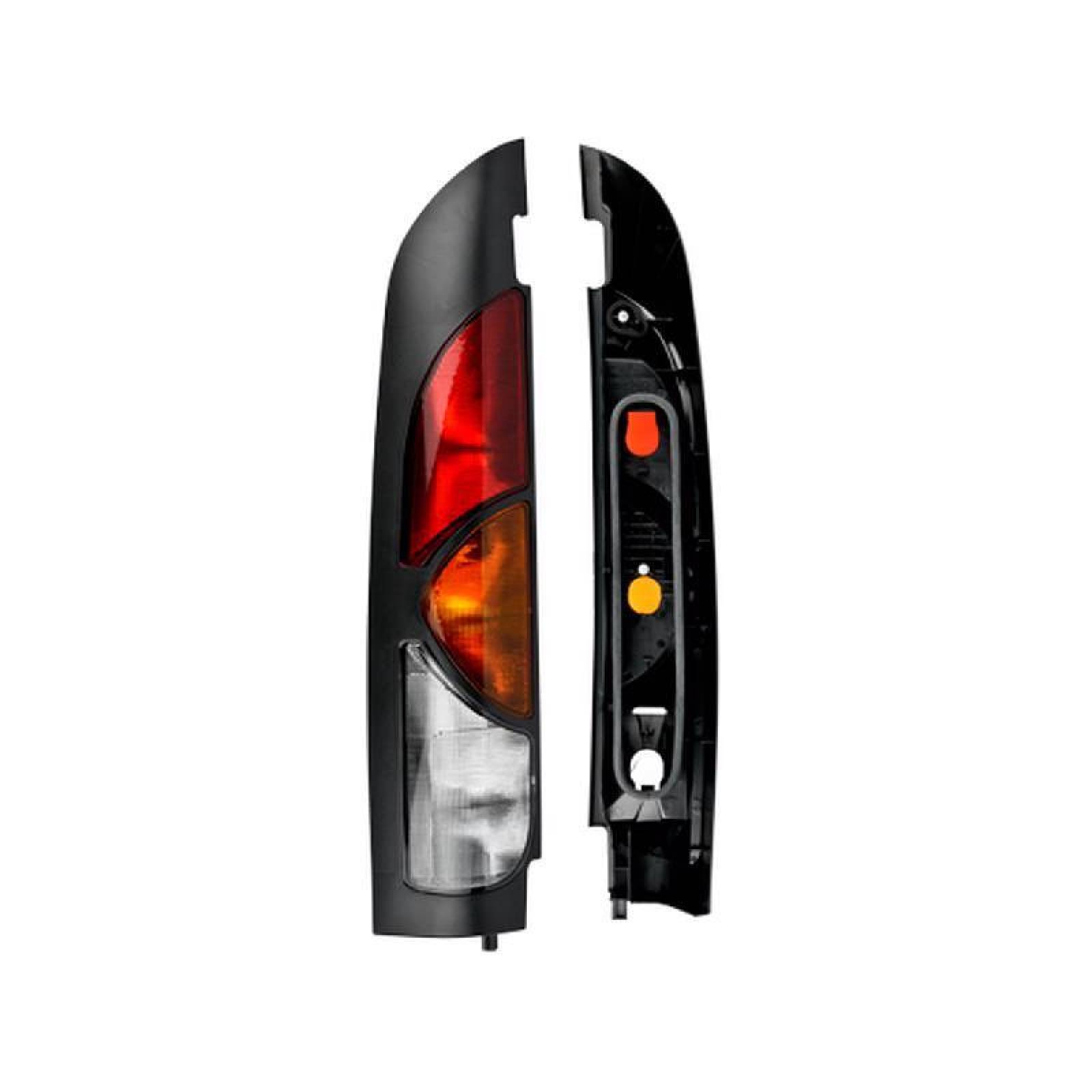 Calavera Depo - Compatible Con Renault Kangoo 2007-2011 - Color Ambar, Color Blanco, Izq 