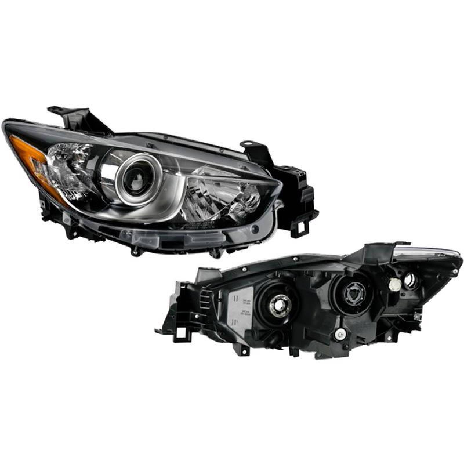 Faro Depo - Compatible Con Mazda Cx5 2013-2017 - P/ Foco De Hal, Lado Der