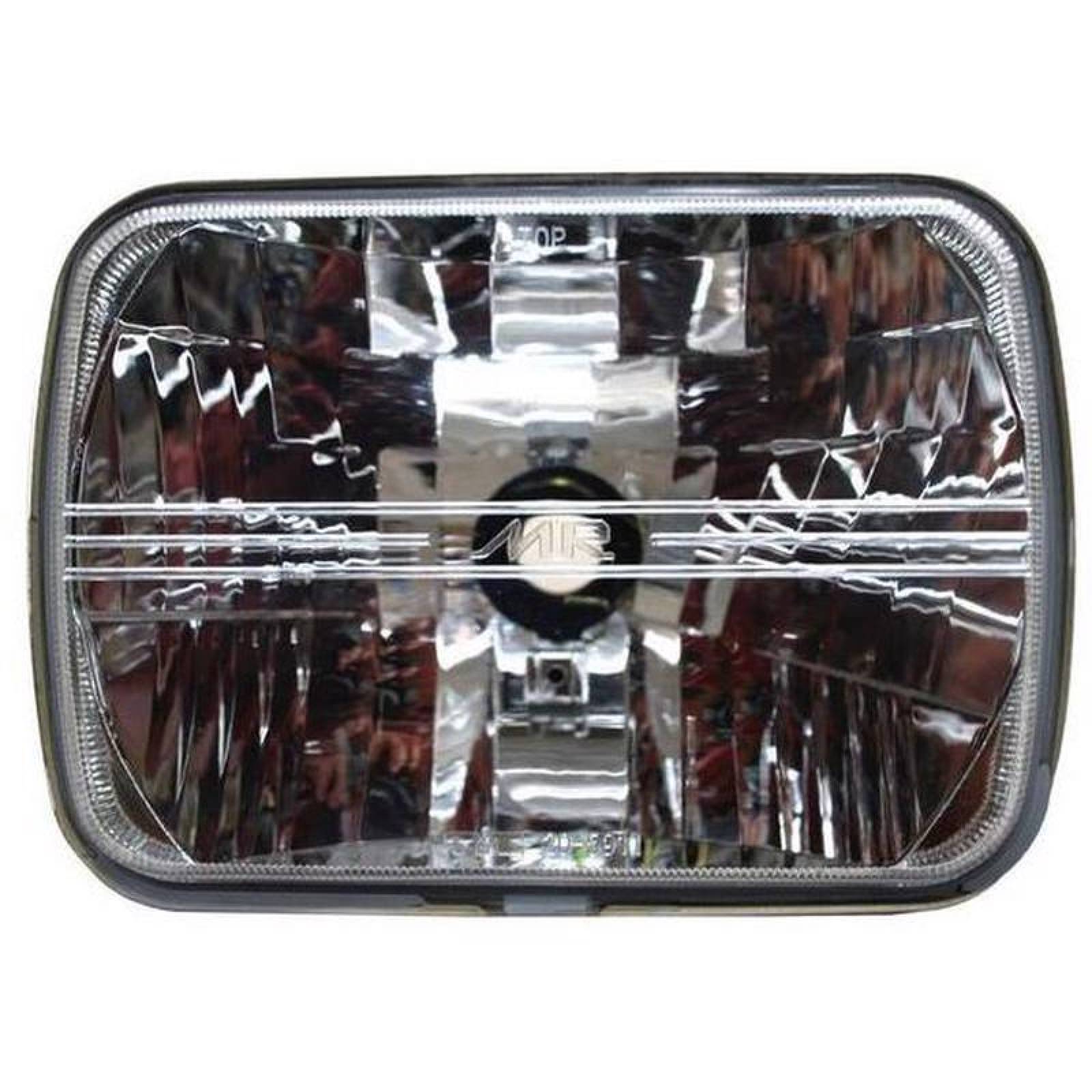 Faro Tyc - Acabado Diamantado, Tipo 6052, Tipo De Faro Cuadrado, Grande, Tipo De Foco H4 