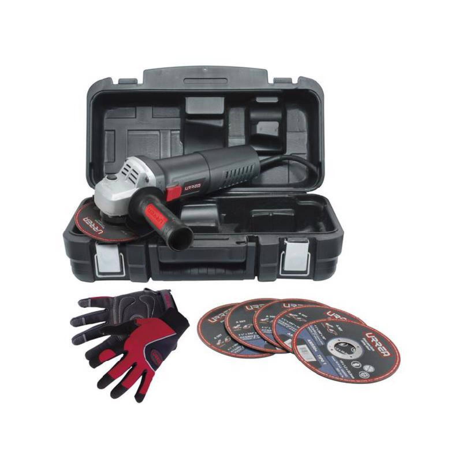 kit de guantes- discos y esmeriladora angular EA804AK - Codigo: EA804AK - Marca: Urrea 