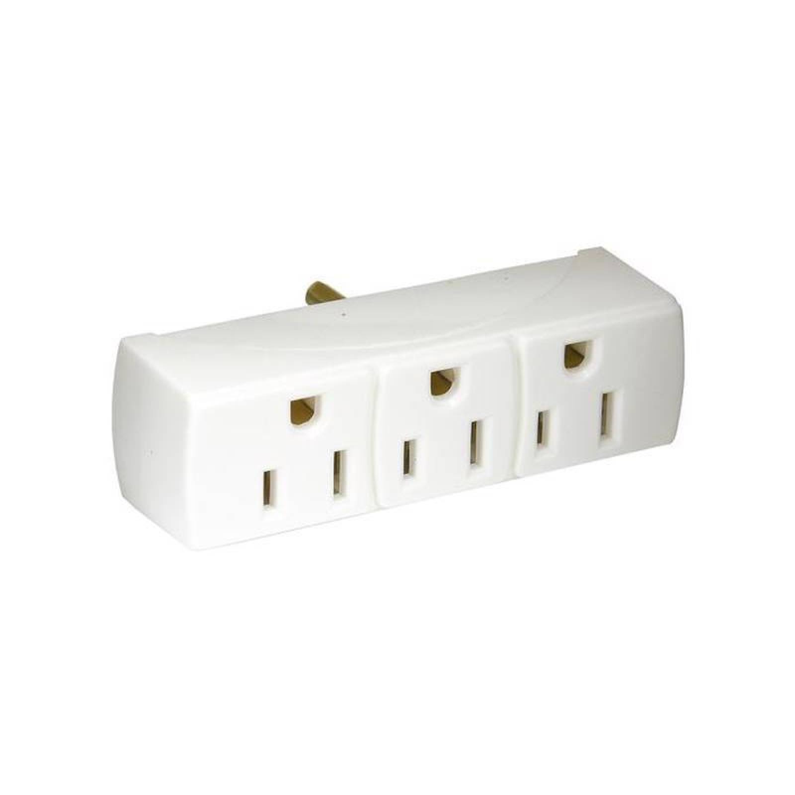 Multicontacto aterrizado 3 entradas - Codigo: 136077 - Marca: Surtek 