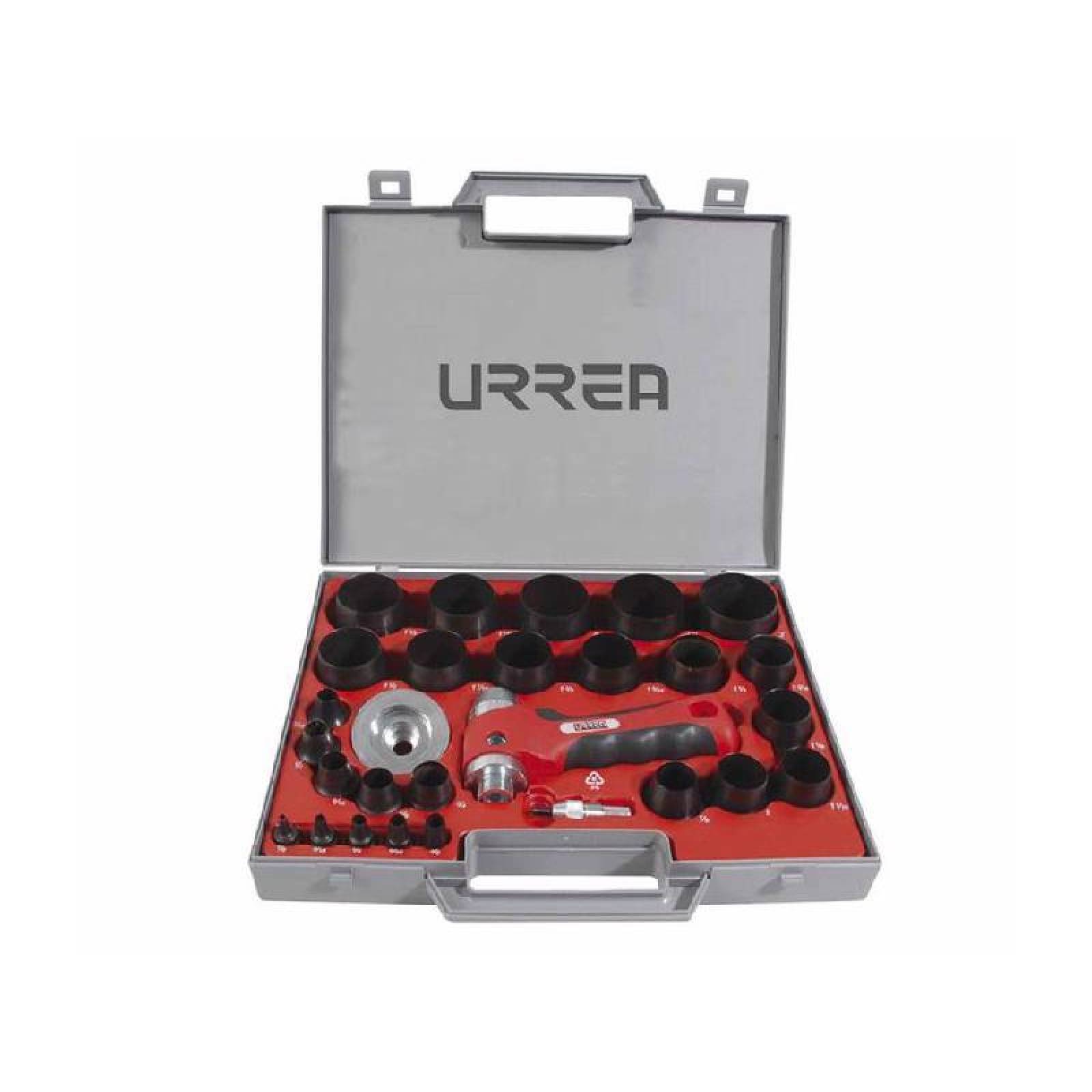 Juego de sacabocados 28 piezas en pulgadas ergonómico - Codigo: 49902A - Marca: Urrea 