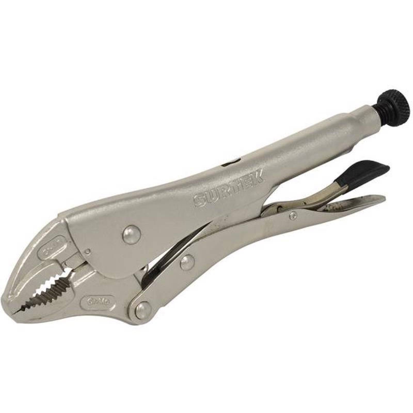 Pinza de presión quijada curva 5in - Codigo: 115084 - Marca: Surtek 