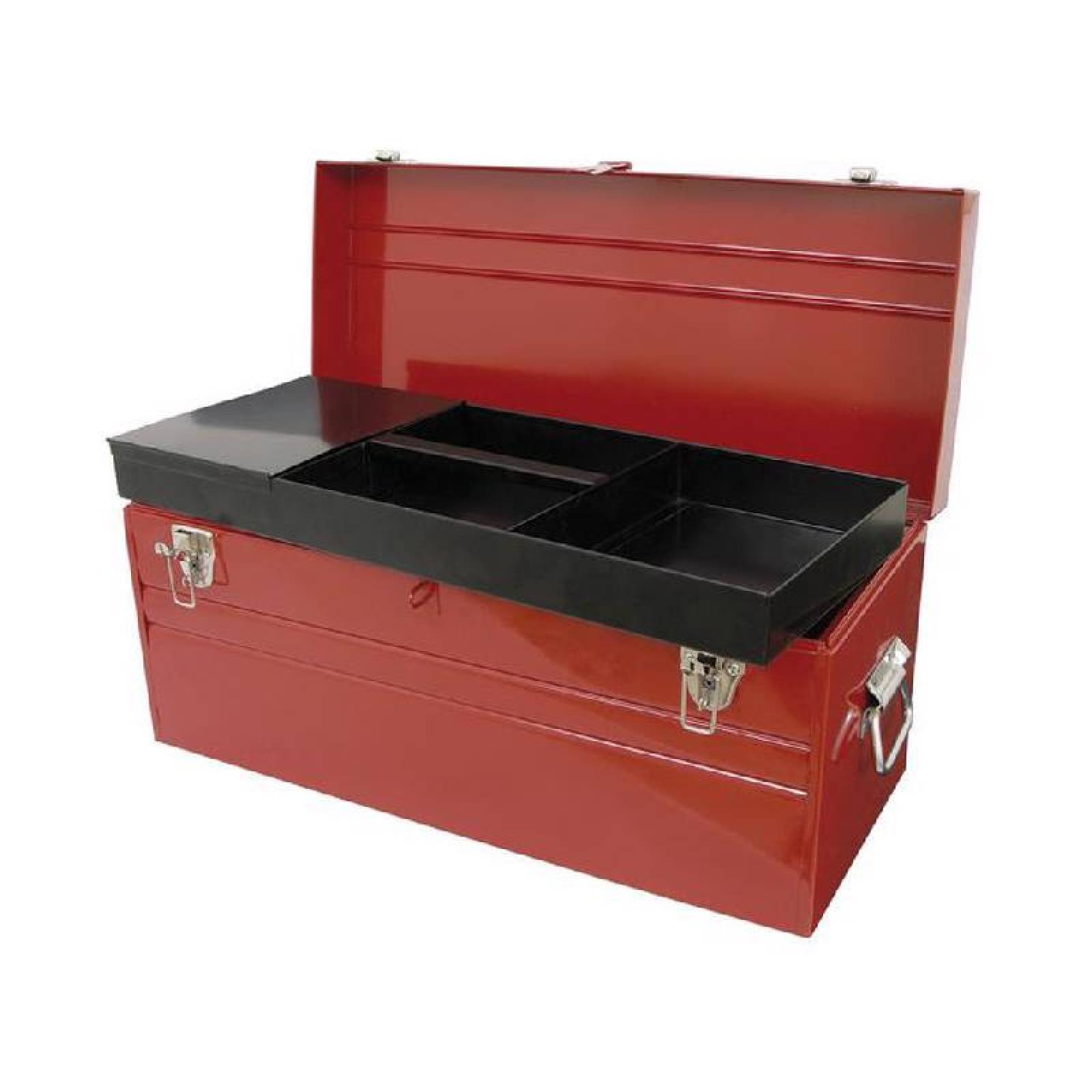 Caja portaherramientas metálica 60.4x25.4x28.2cm D8 - Codigo: D8 - Marca: Urrea 