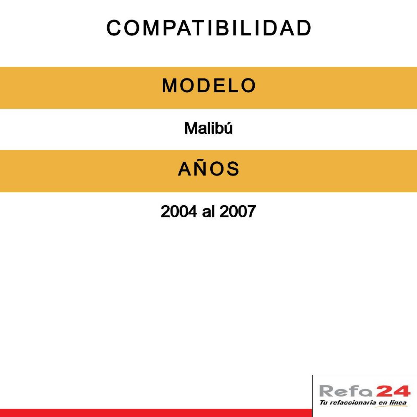 Amortiguador De Suspensión Sachs - Compatible Con Chevrolet Malibu 2004-2007 
