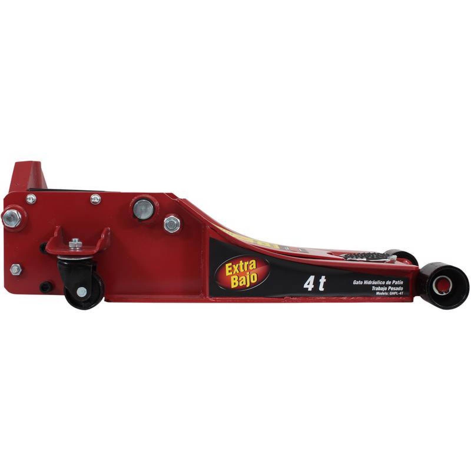 Gato Hidráulico De Patín Extra Bajo 4 T 