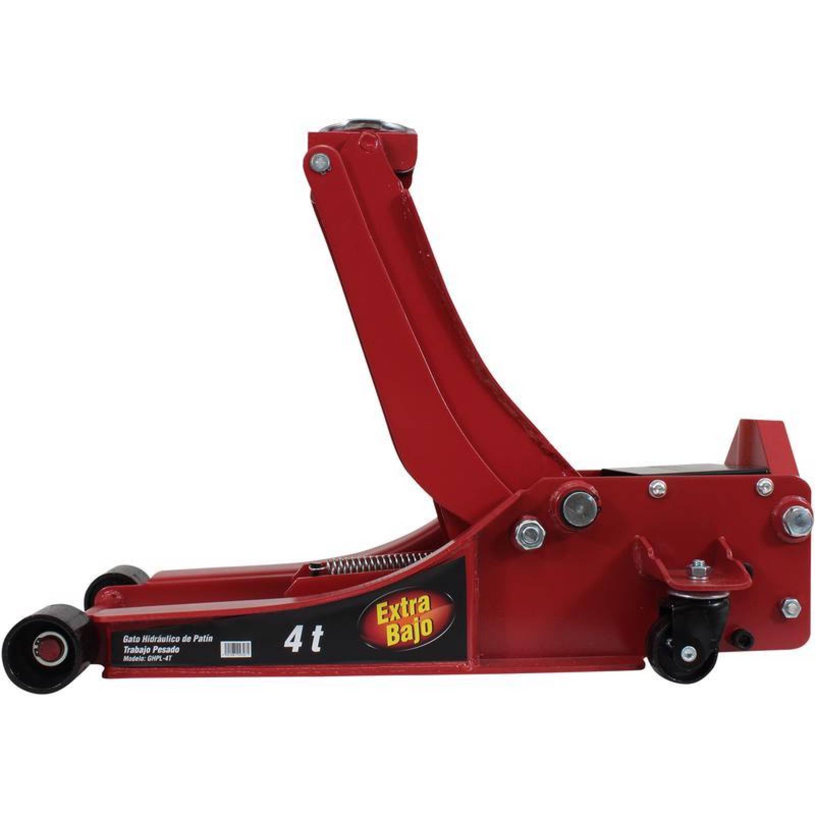 Gato Hidráulico De Patín Extra Bajo 4 T 