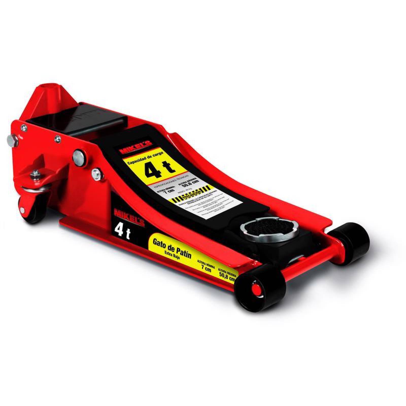 Gato Hidráulico De Patín Extra Bajo 4 T 