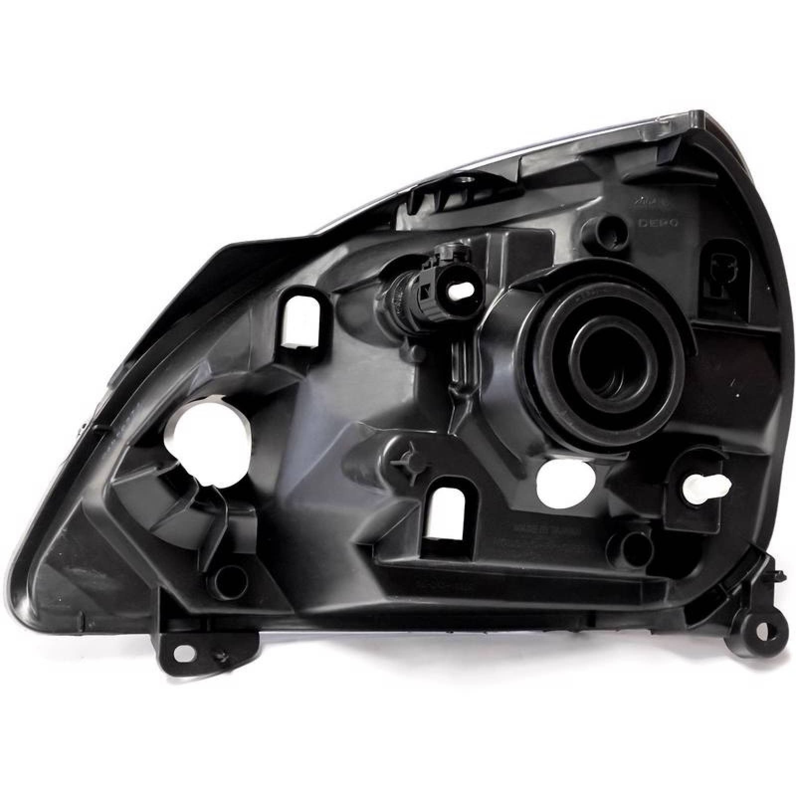 Faros compatible con Nissan Platina 2002-2010 - Para Foco De Halógeno - 2 Piezas 