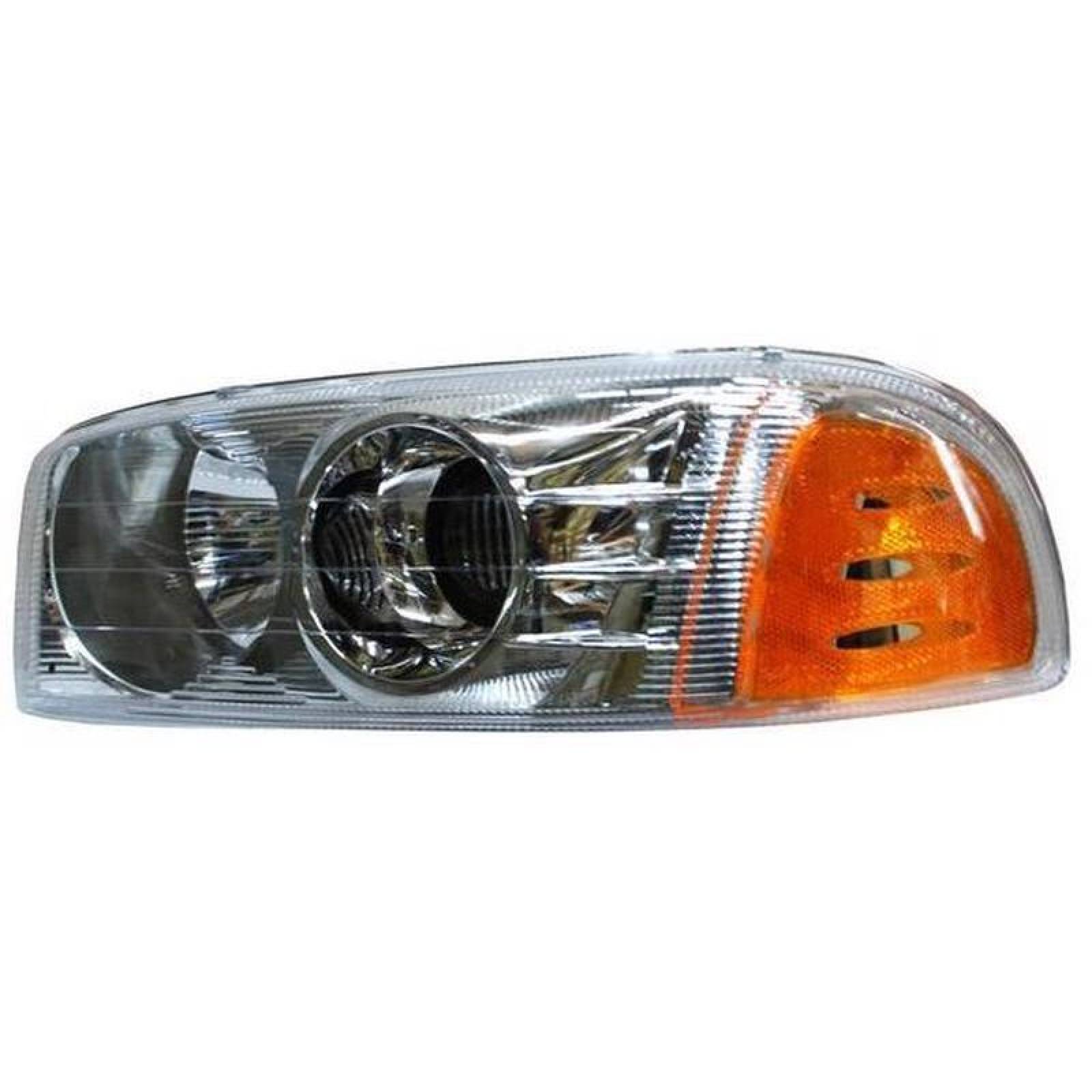 Faro - GMC YUKON 2003 Con base, Izquierdo 