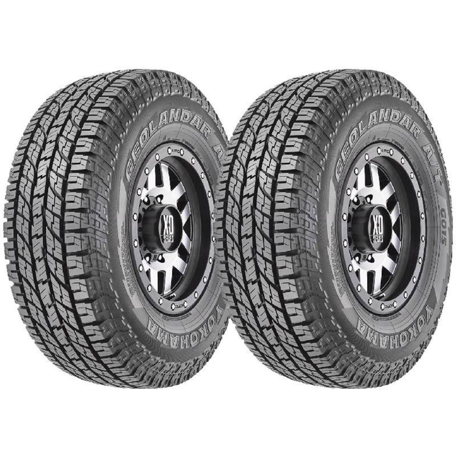 Paq 2 llantas Yokohama R A/T 245/65 R-17 MONTERO SPORT 2012 
