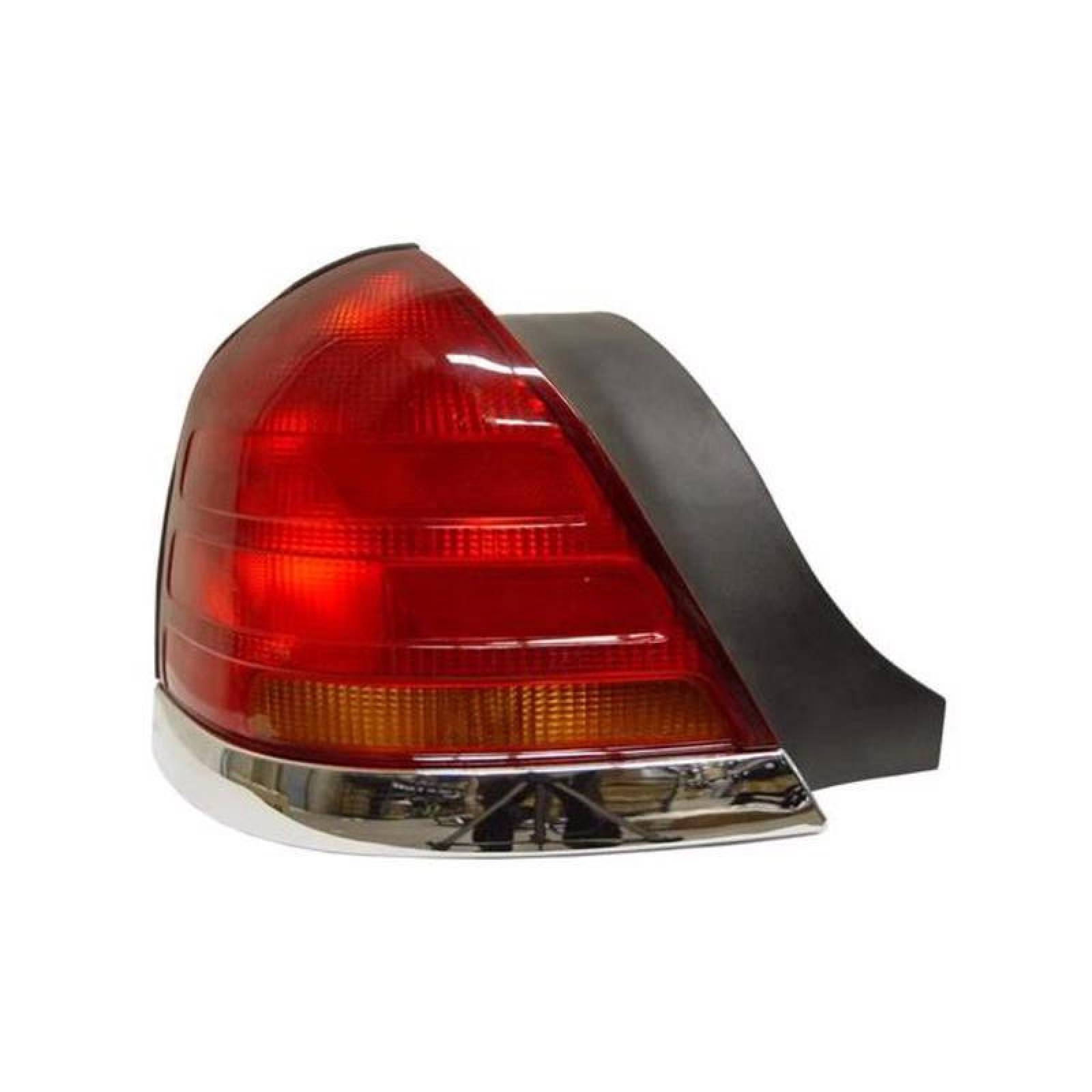 Calavera Crown Victoria 2009 F/Crom Rojo/Ambar S/Arnes - Izq 