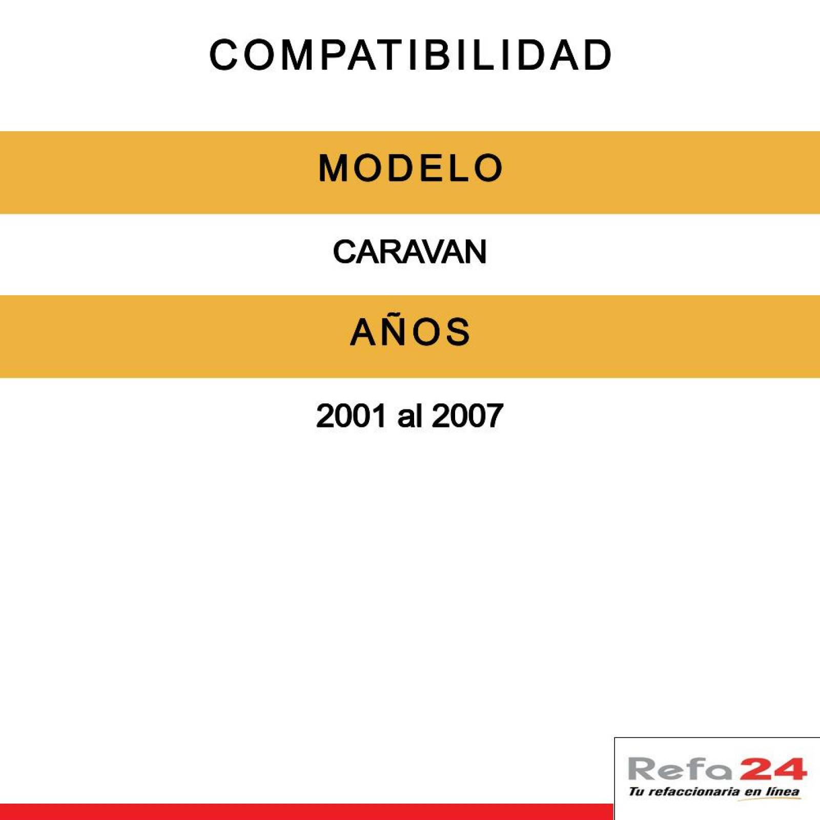 Amortiguador Delantero Kyb Dg Caravan 2001-2007