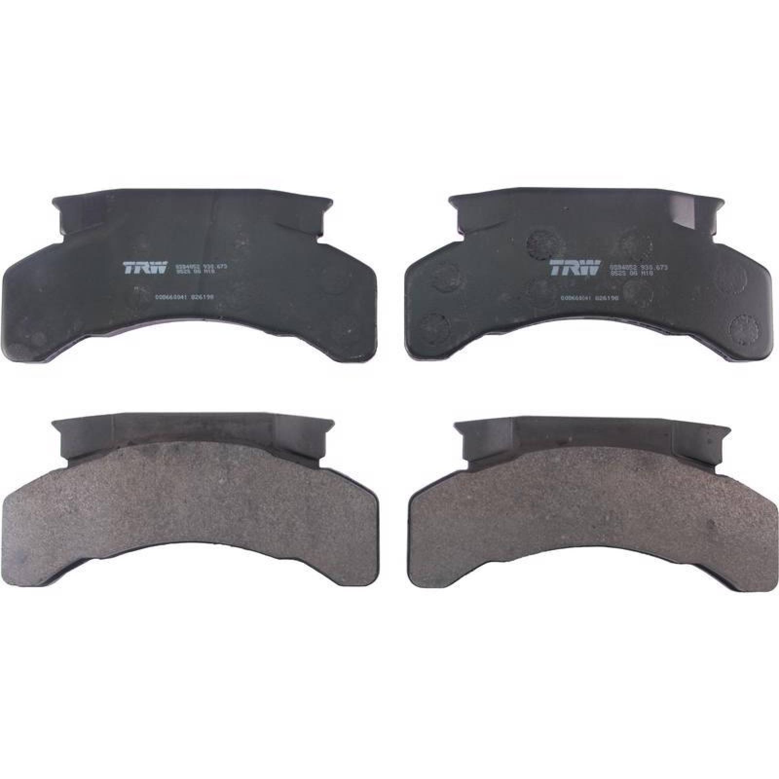 Juego De Balatas Gmc C5000 Topkick, 1990-1991 Tras Orgánica 