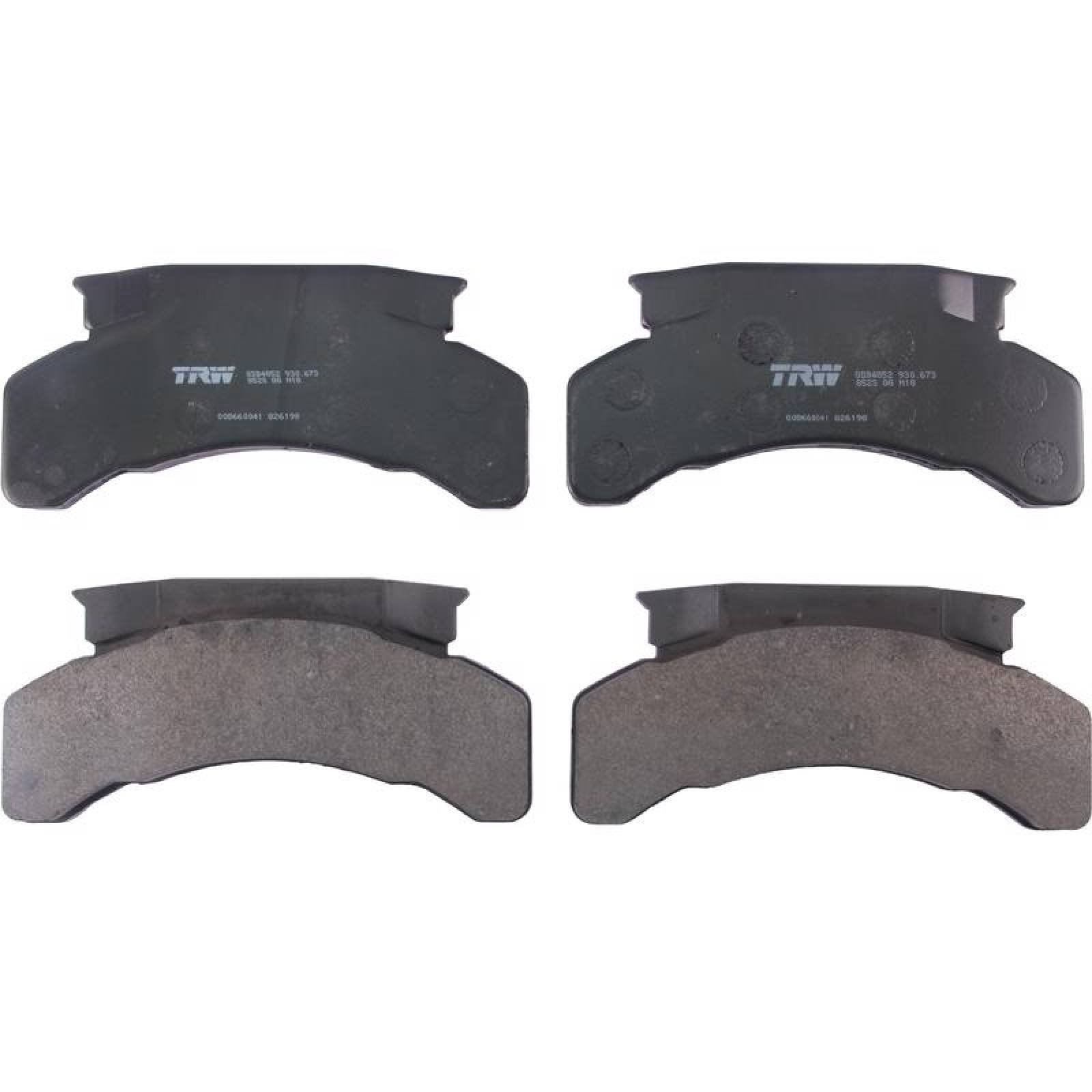 Juego De Balatas Gmc C5000 Topkick, 1990-1991 Tras Orgánica 