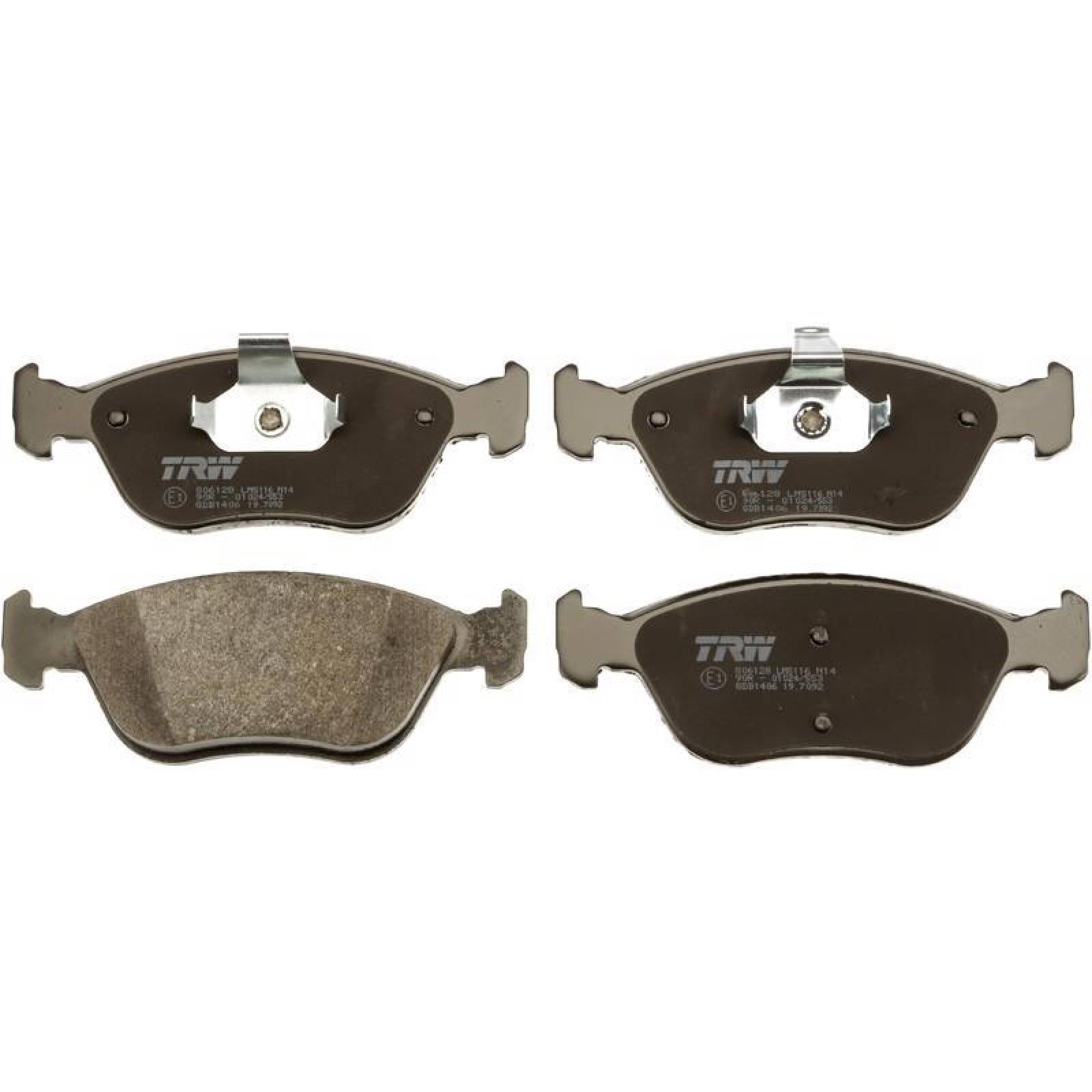 Juego De Balatas Volvo C70, 1998-1999 Del Orgánica 