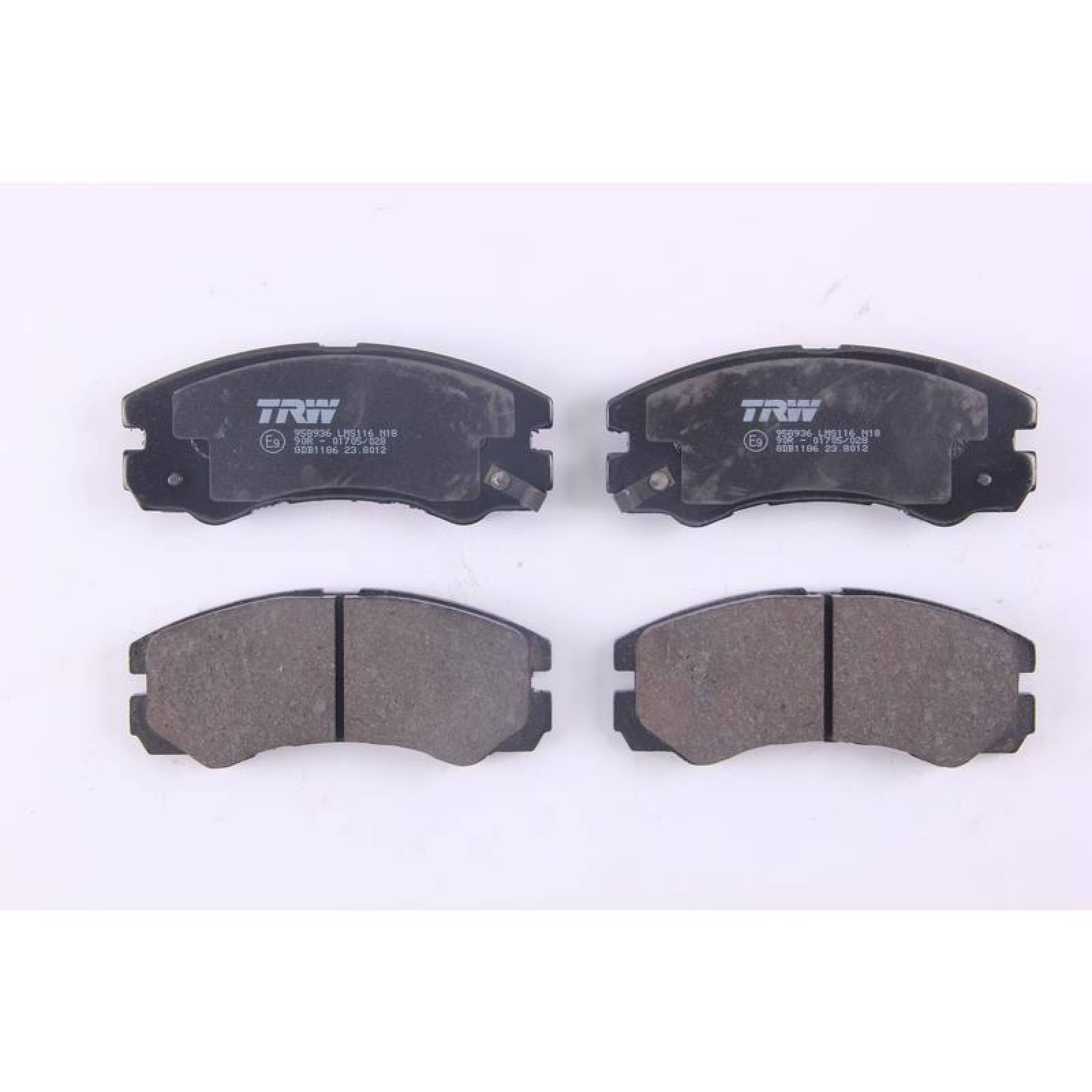 Juego De Balatas Isuzu Amigo, 1994 Del Orgánica 