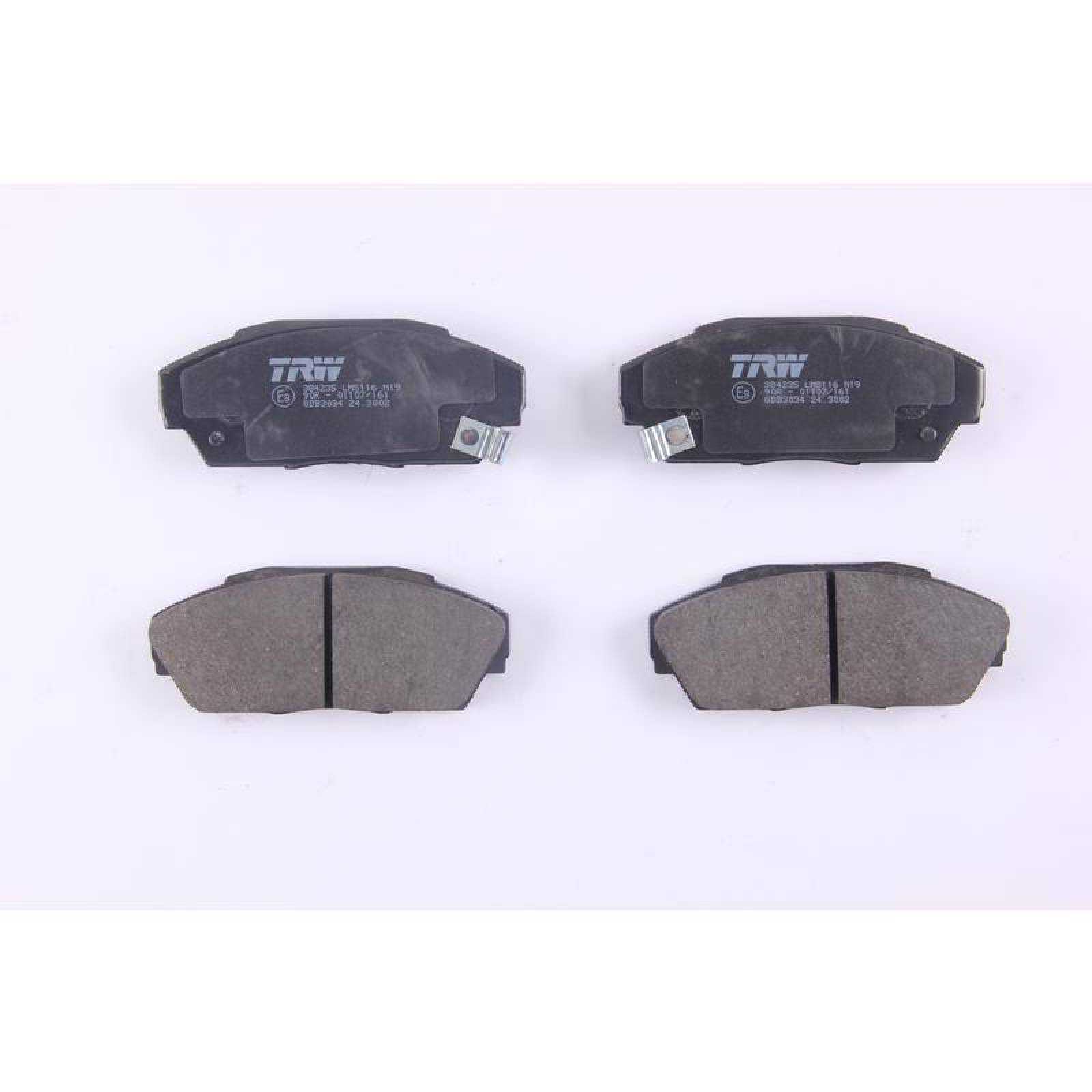 Juego De Balatas Acura Integra, 1990-1991 Del Orgánica 