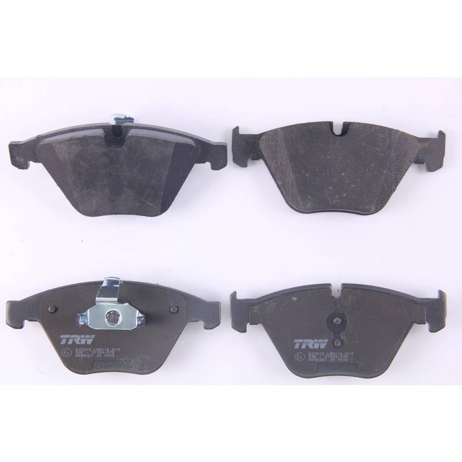 Juego De Balatas Bmw 750li, 2005-2008 Del Orgánica 