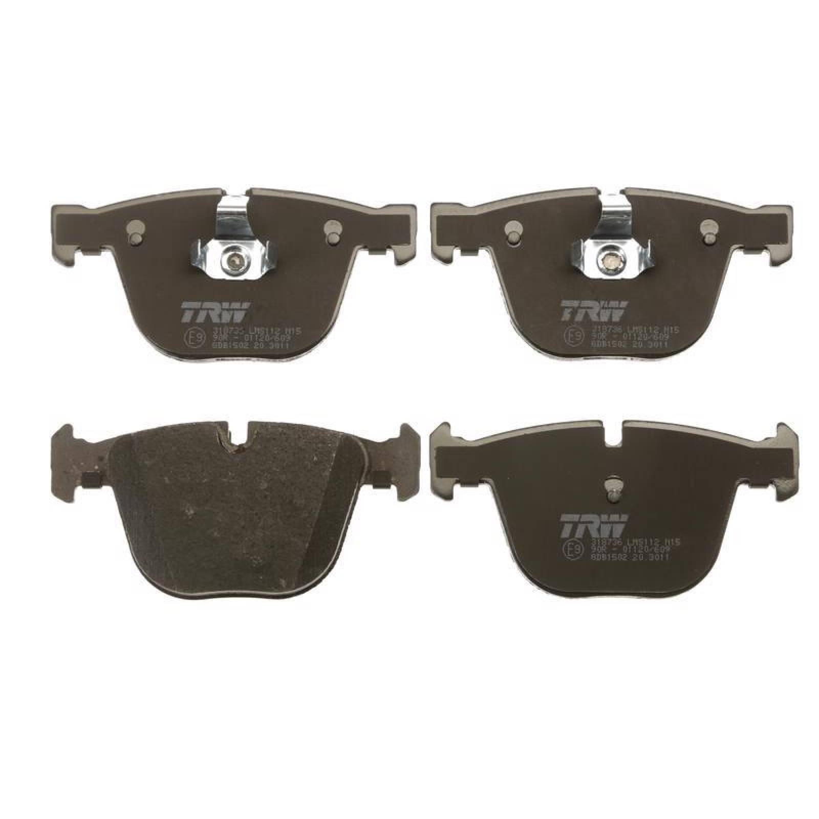 Juego De Balatas Bmw 745i, 2002-2005 Tras Orgánica 