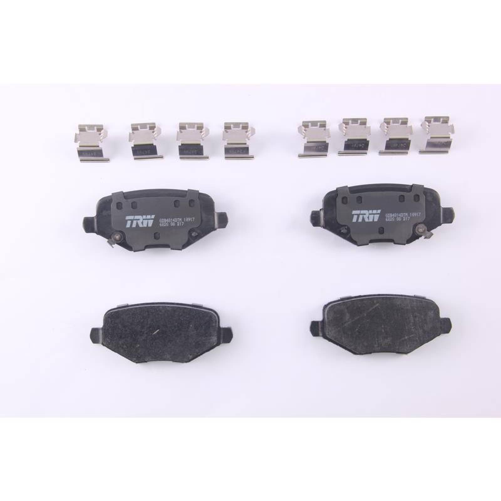 Balatas Dodge Grand Caravan, 2015-2016 Tras Cerámica 