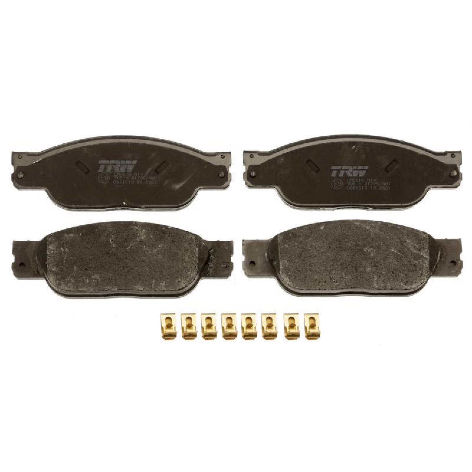 Juego De Balatas Jaguar S-Type, 2003-2004 Del Orgánica 