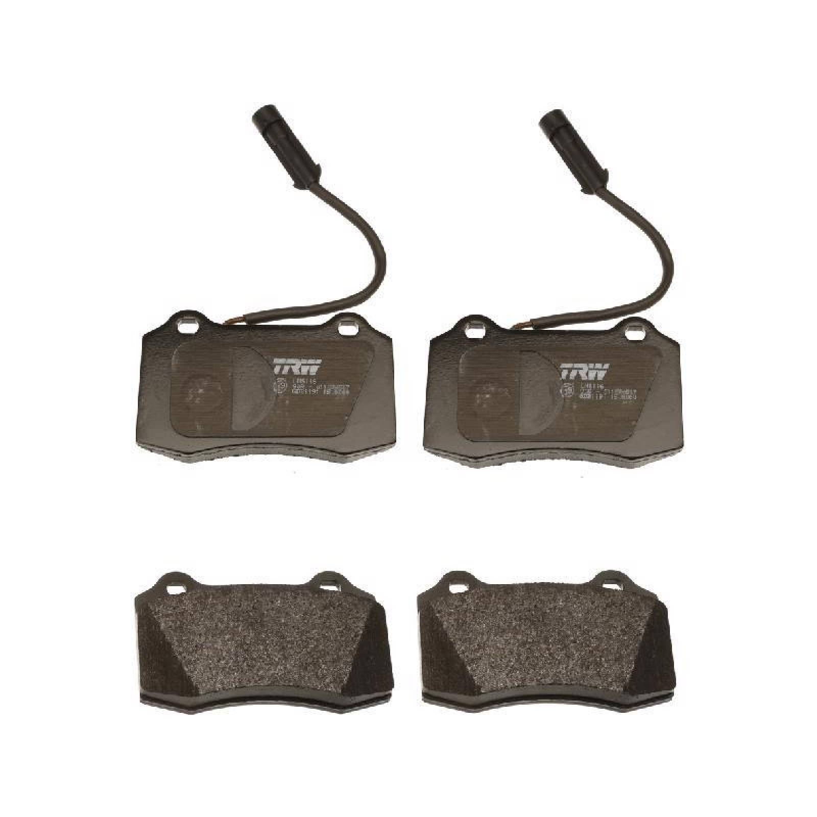 Juego De Balatas Dodge Viper, 1992-2002 Del Orgánica 