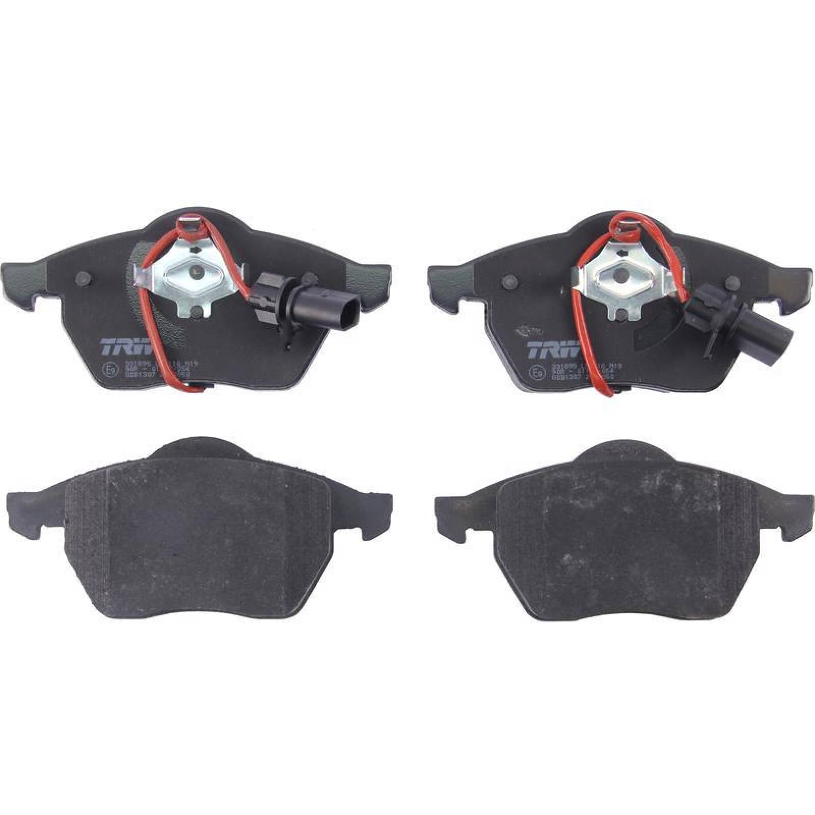 Juego De Balatas Audi A4, 2002-2005 Del Orgánica 