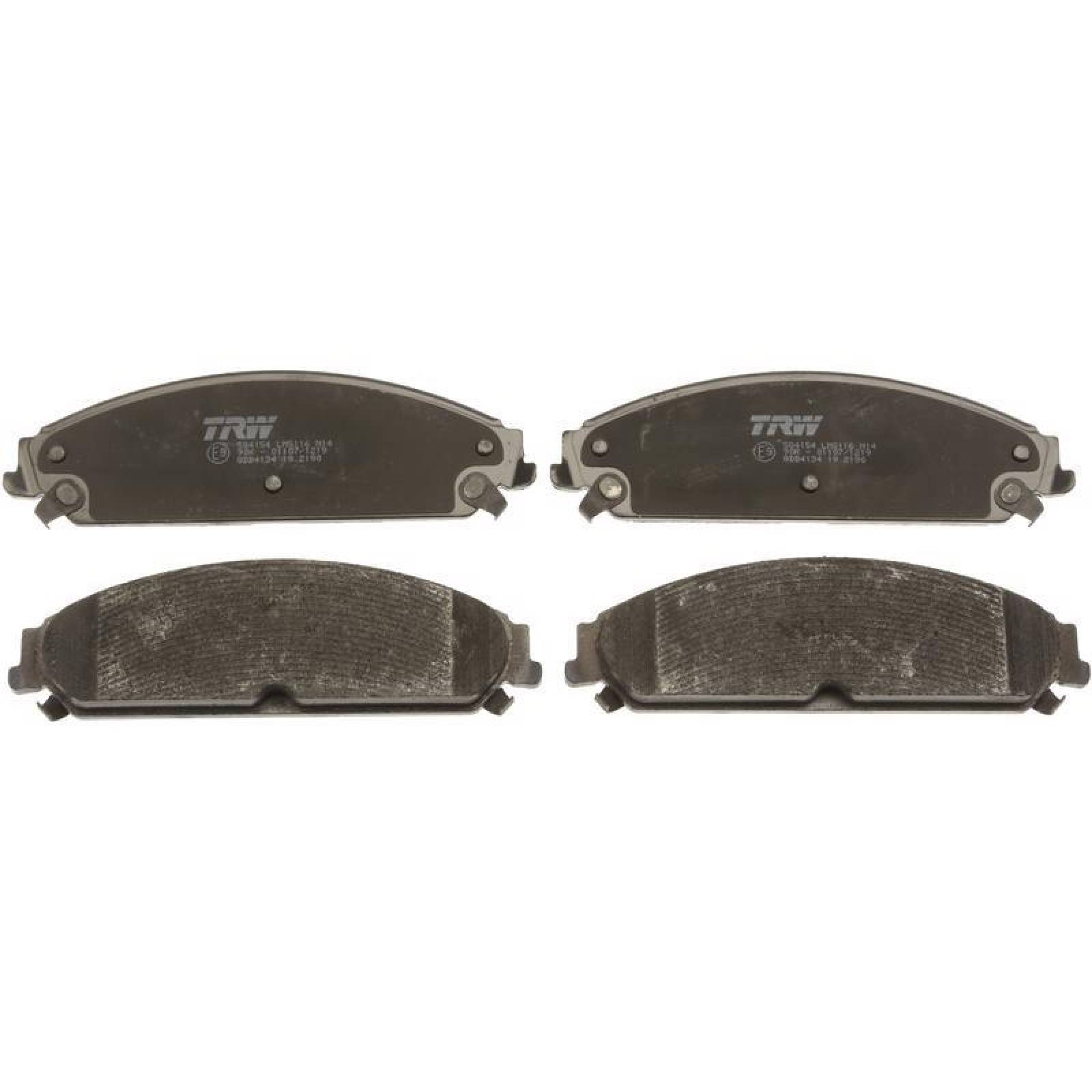 Juego De Balatas Dodge Charger, 2011-2013 Del Orgánica