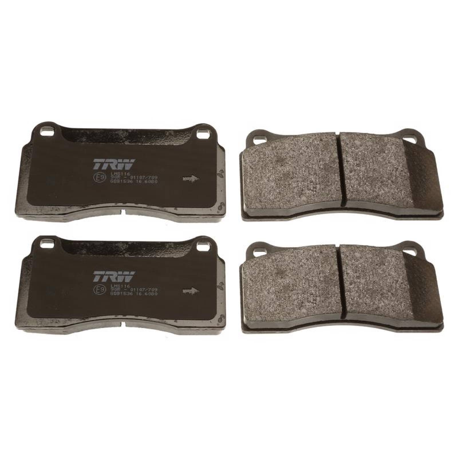 Juego De Balatas Dodge Viper, 2015-2016 Del Orgánica 