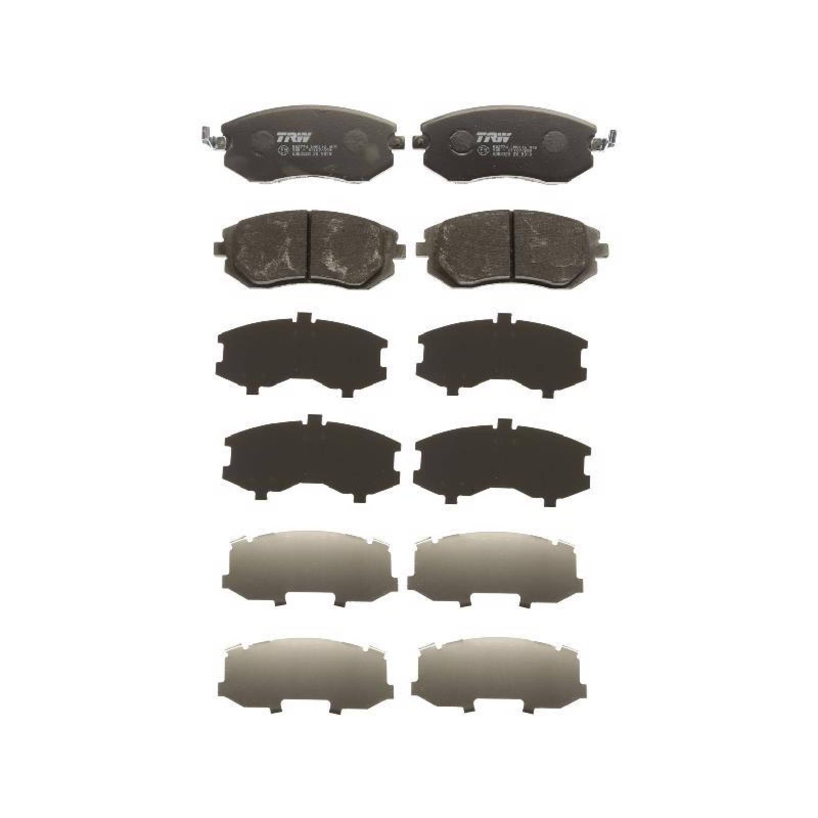 Juego De Balatas Subaru Impreza, 2007-2014 Del Orgánica 