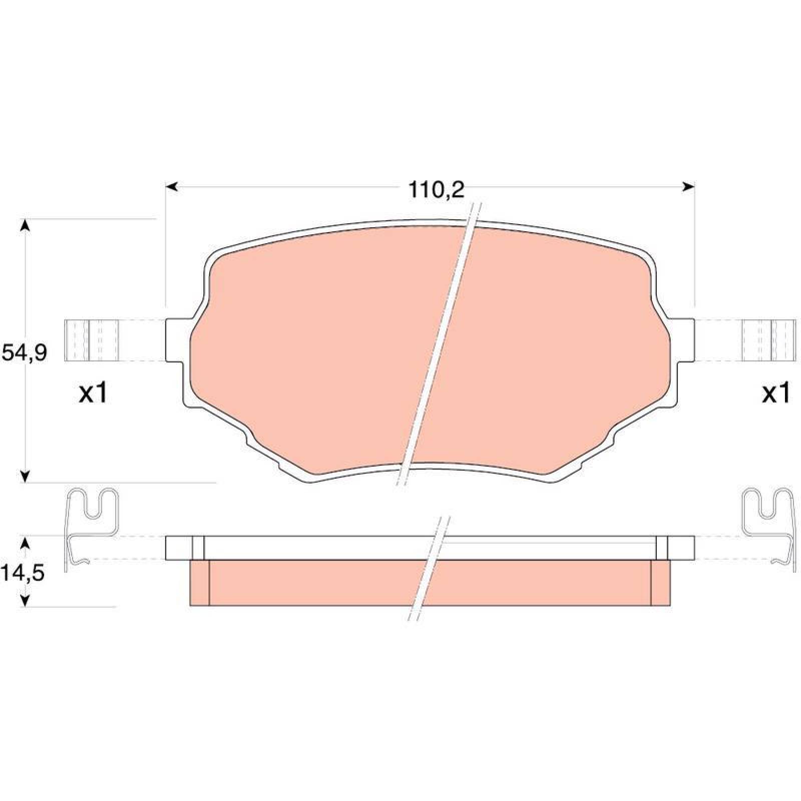 Juego De Balatas Suzuki Xl-7, 2002-2004 Del Orgánica 