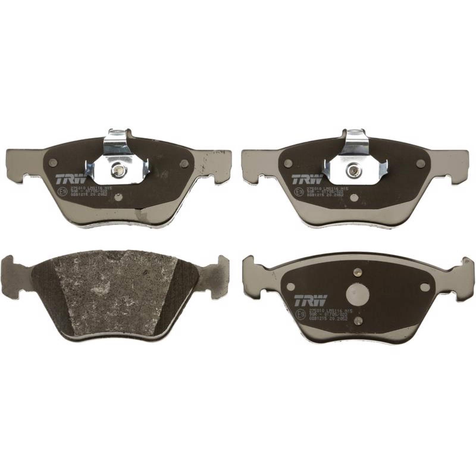 Juego De Balatas Chrysler Crossfire, 2004-2008 Del Orgánica 