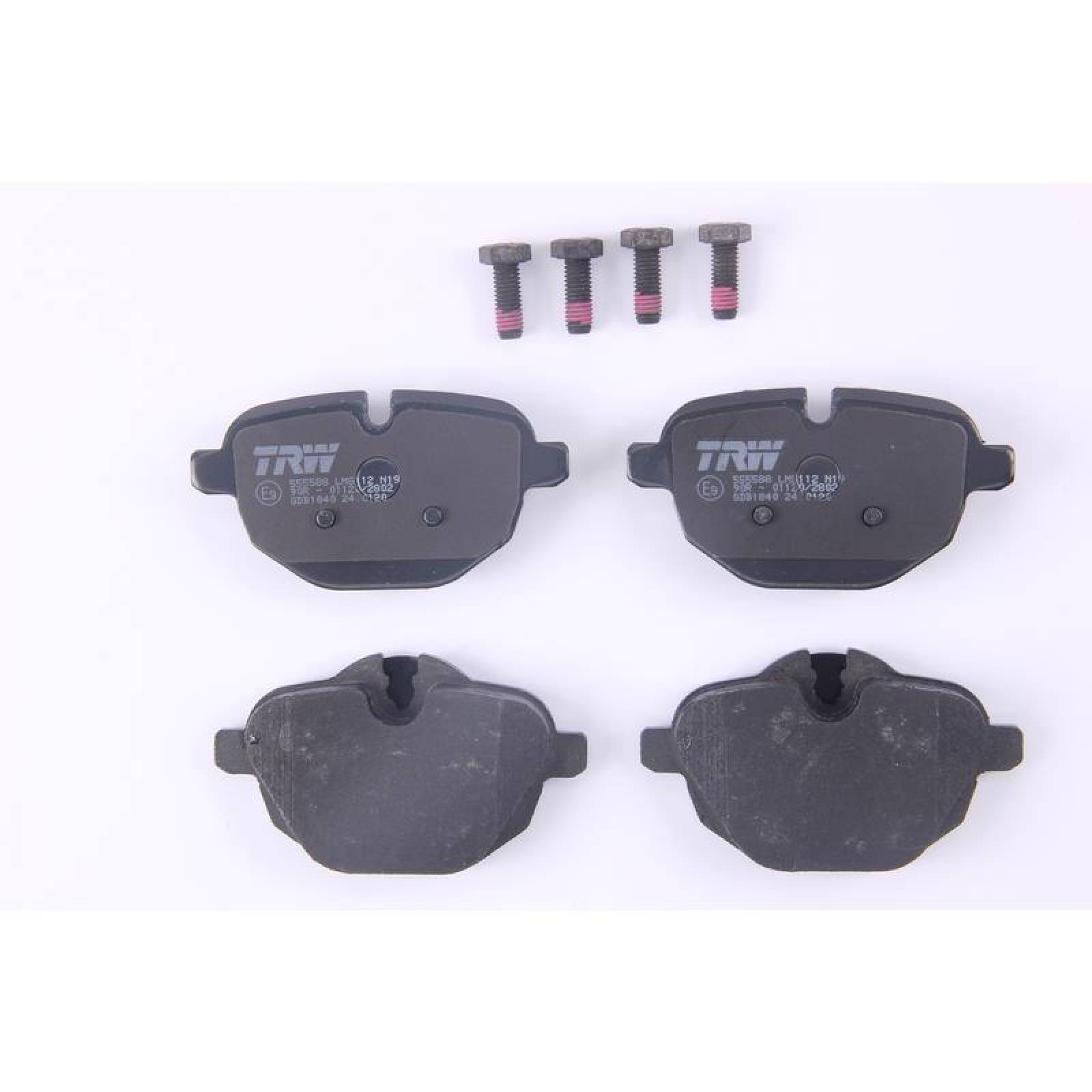 Juego De Balatas Bmw X3, 2011 Tras Orgánica 