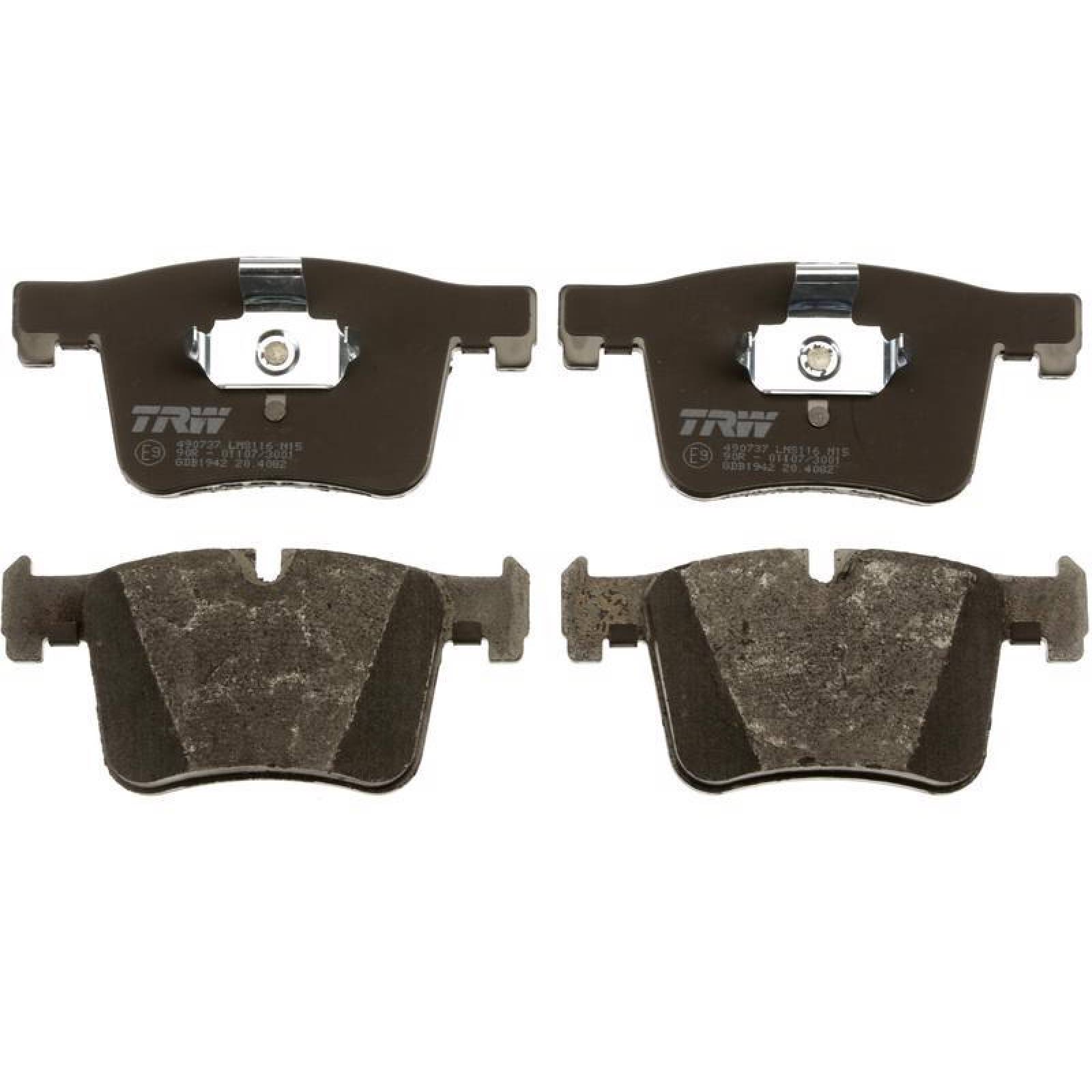 Juego De Balatas Bmw 428i Gran Coupe, 2015-2016 Del Orgánica 