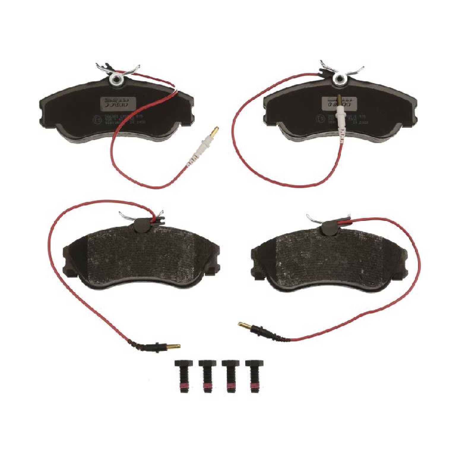 Balatas Peugeot 306, 1998-2002 Del Orgánica