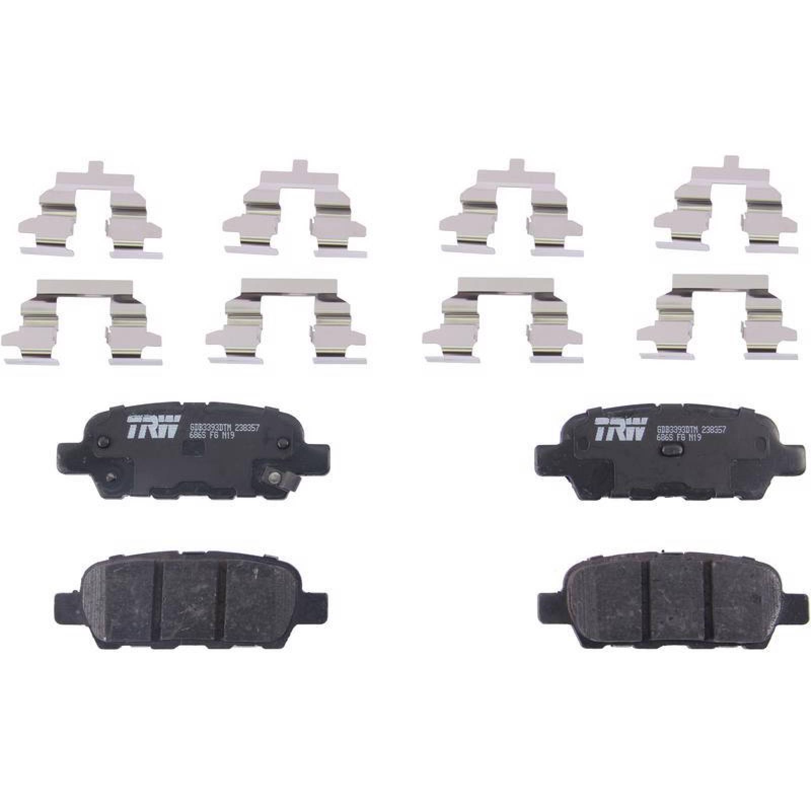 Juego De Balatas Infiniti Fx35, 2007-2008 Tras Cerámica 