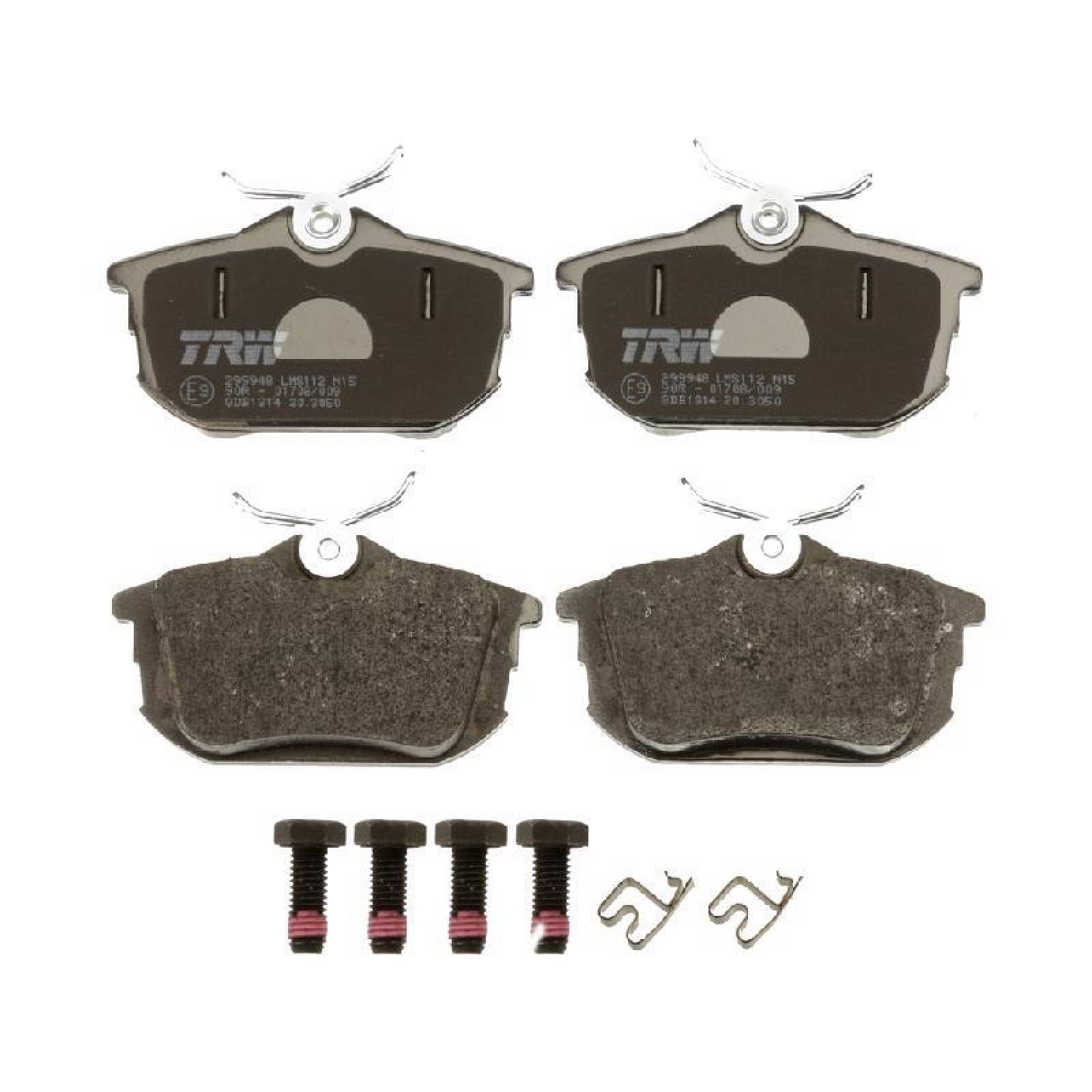 Juego De Balatas Volvo S80, 2009 Tras Orgánica 