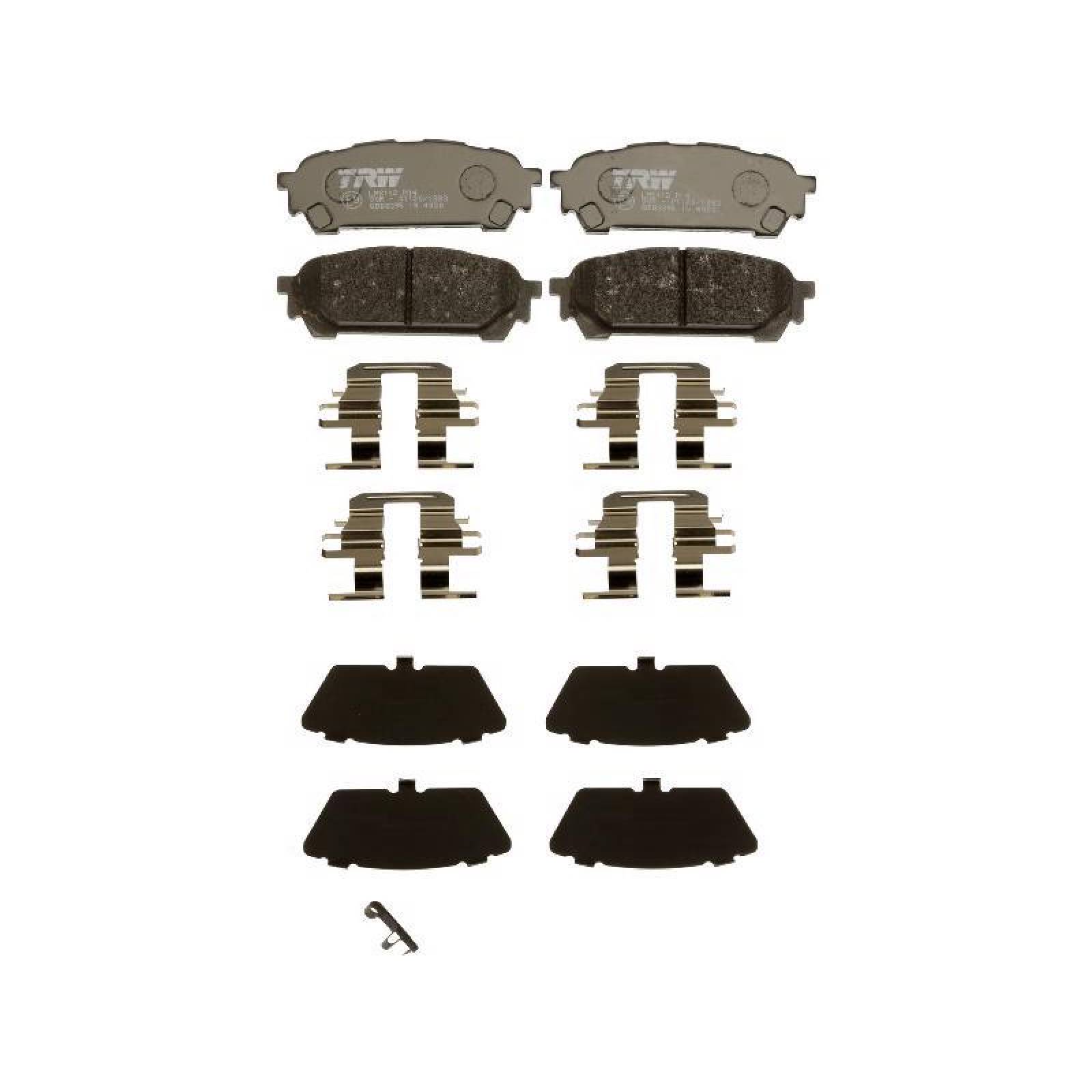 Juego De Balatas Subaru Impreza, 2004 Tras Orgánica 