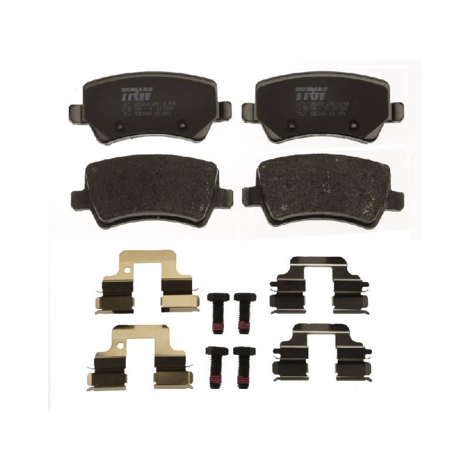 Juego De Balatas Volvo S80, 2008 Tras Orgánica