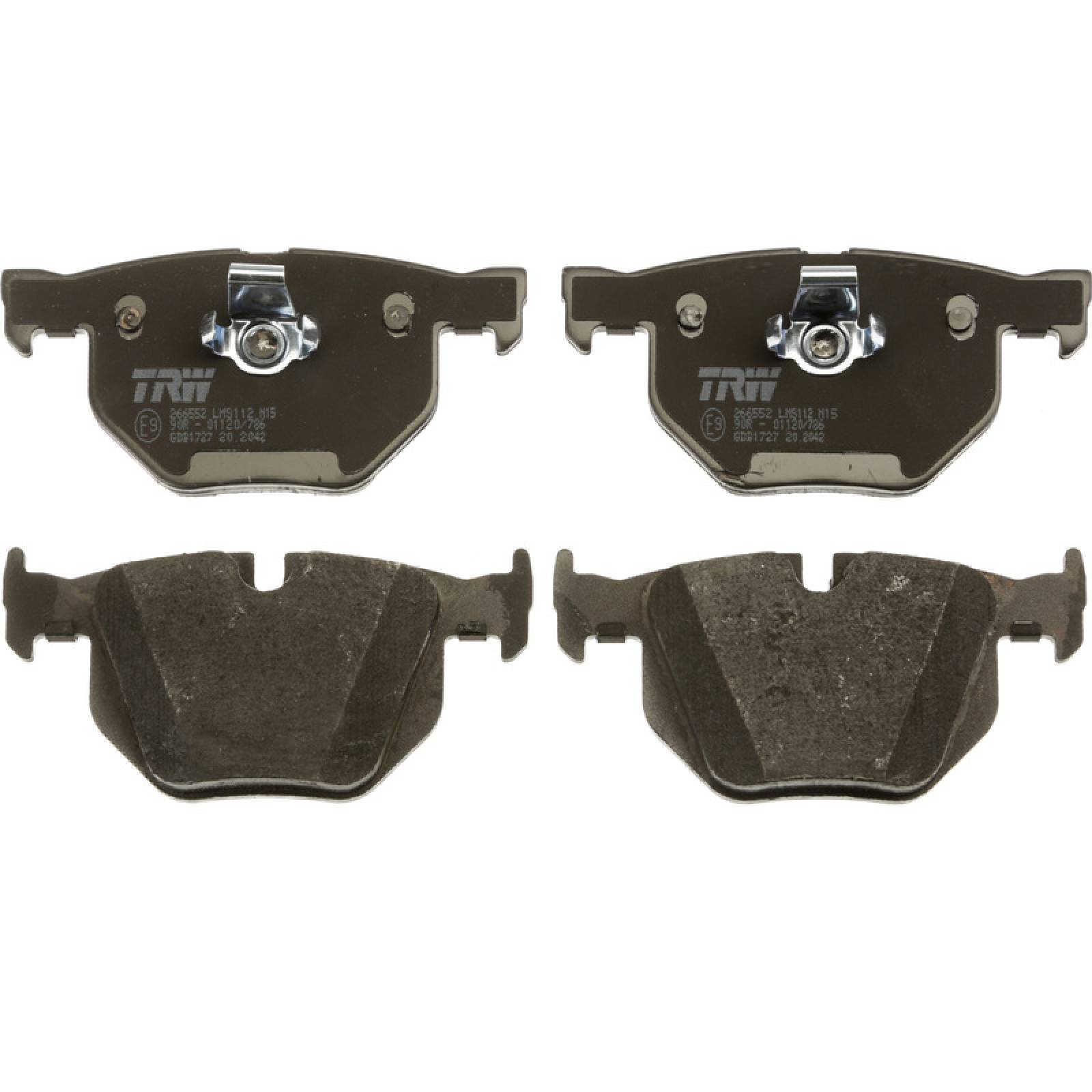 Juego De Balatas Bmw 528xi, 2008-2009 Tras Orgánica 