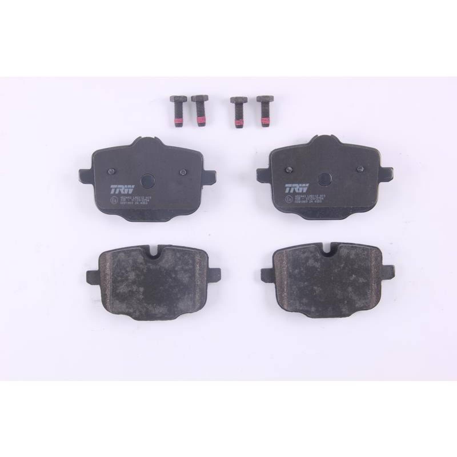 Juego De Balatas Bmw 550i, 2011-2016 Tras Orgánica 