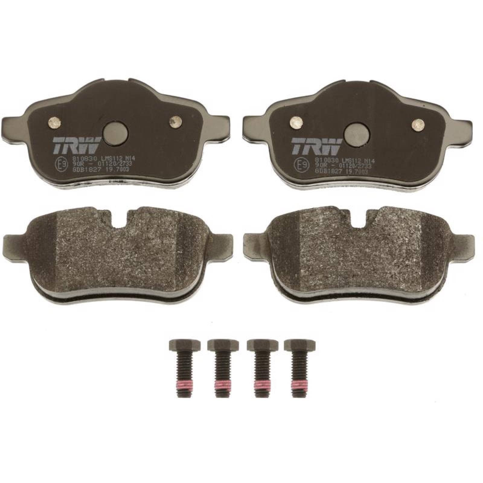 Juego De Balatas Bmw Z4, 2011 Tras Orgánica 