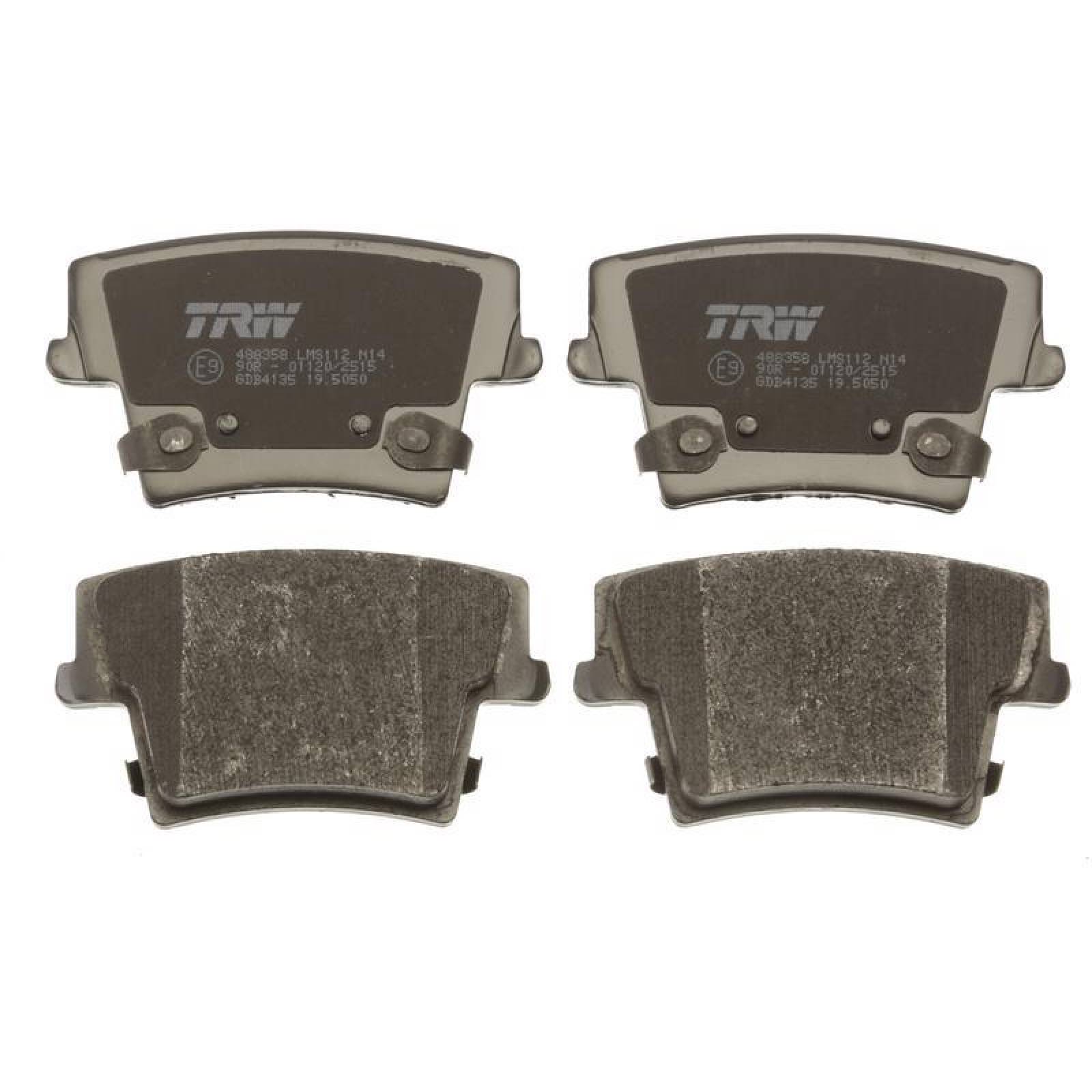 Juego De Balatas Dodge Charger, 2010-2012 Tras Orgánica 