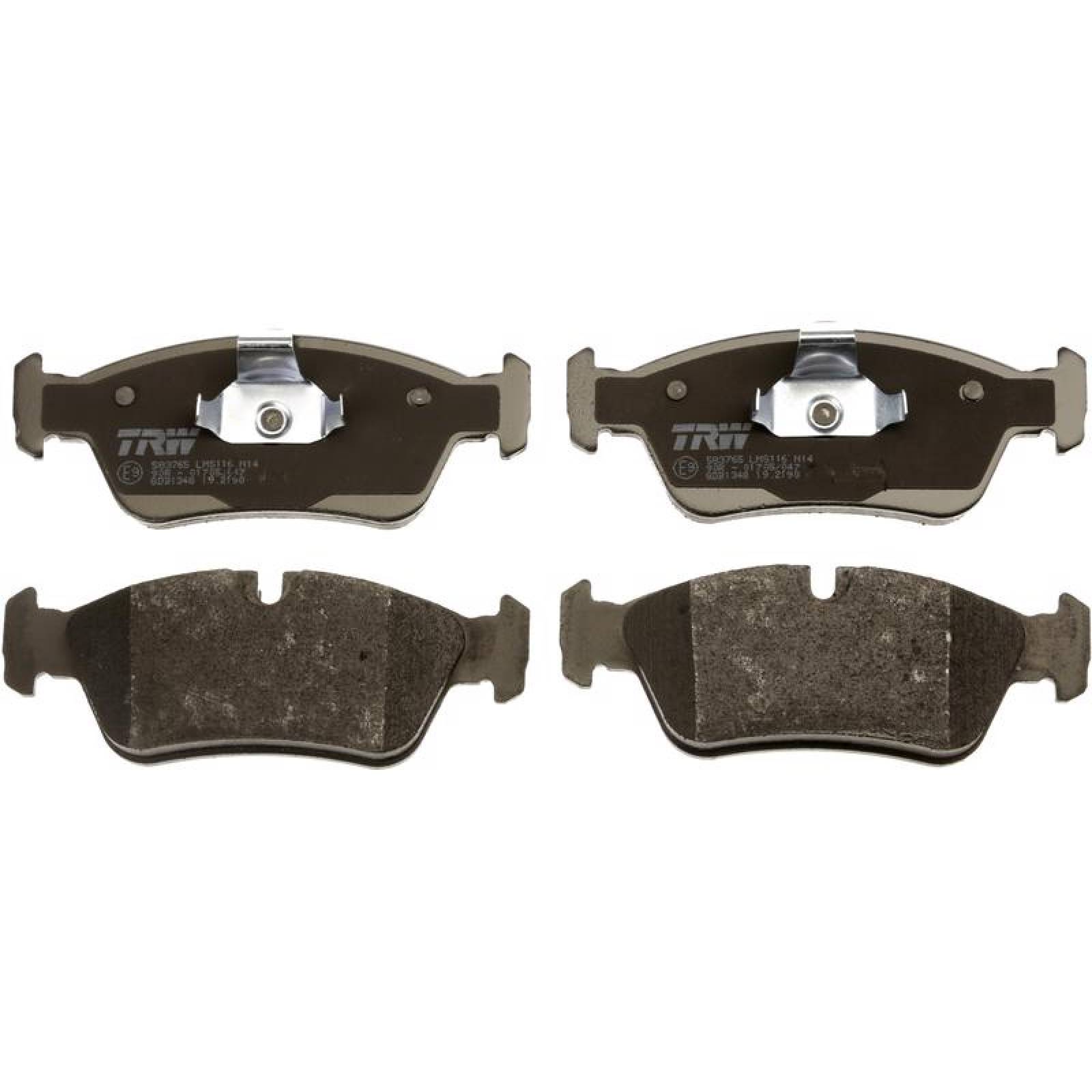 Juego De Balatas Bmw 325i, 2003-2005 Del Orgánica 