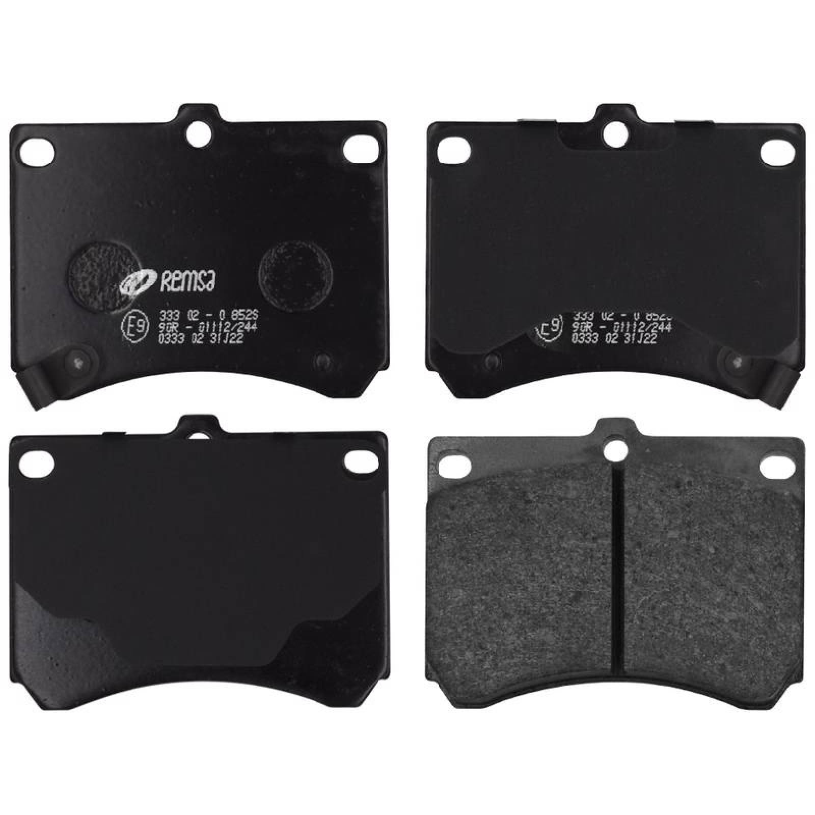 Juego De Balatas Mazda Protege, 1990-1994 Del Semi Metálica 