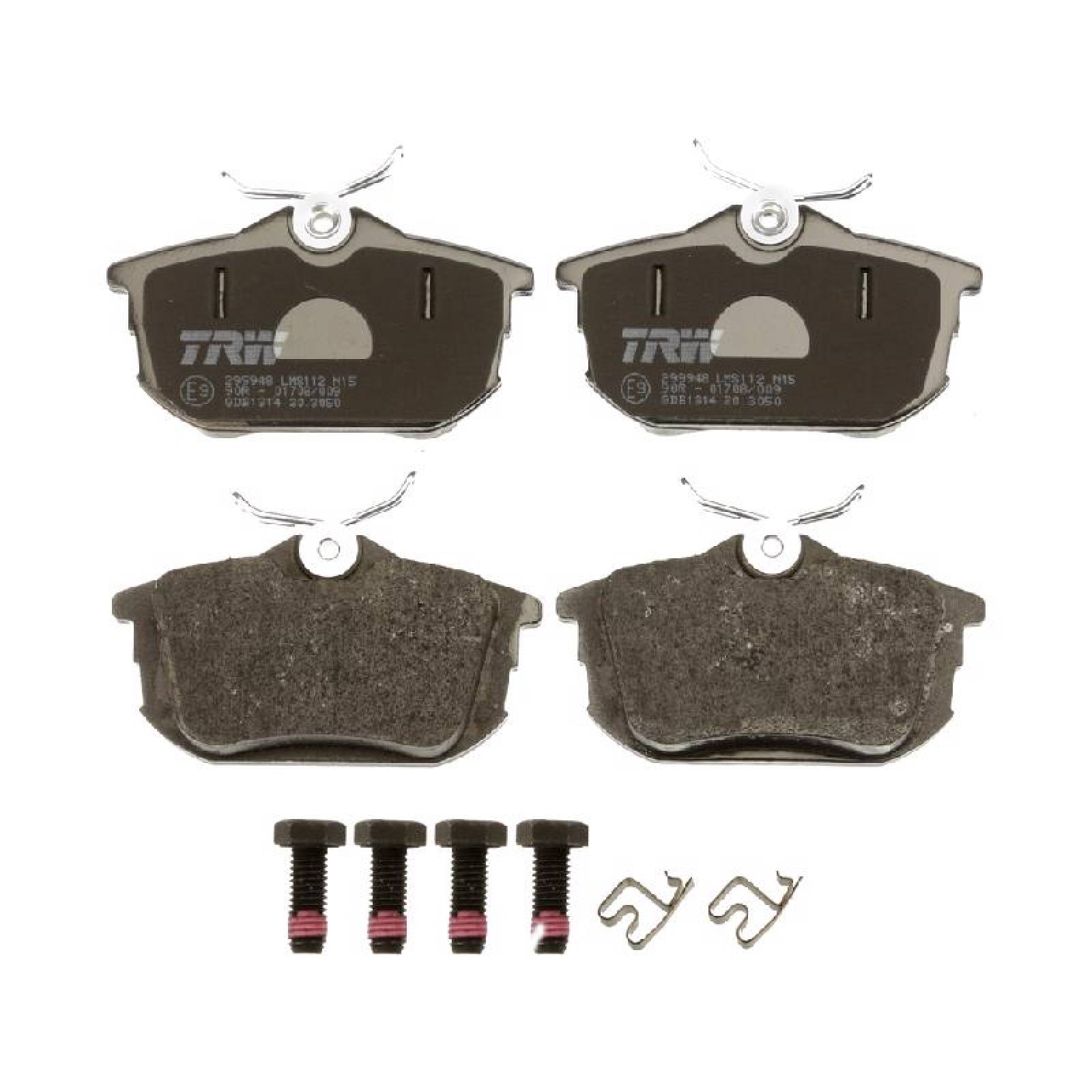 Juego De Balatas Volvo S80, 2007-2008 Tras Orgánica 