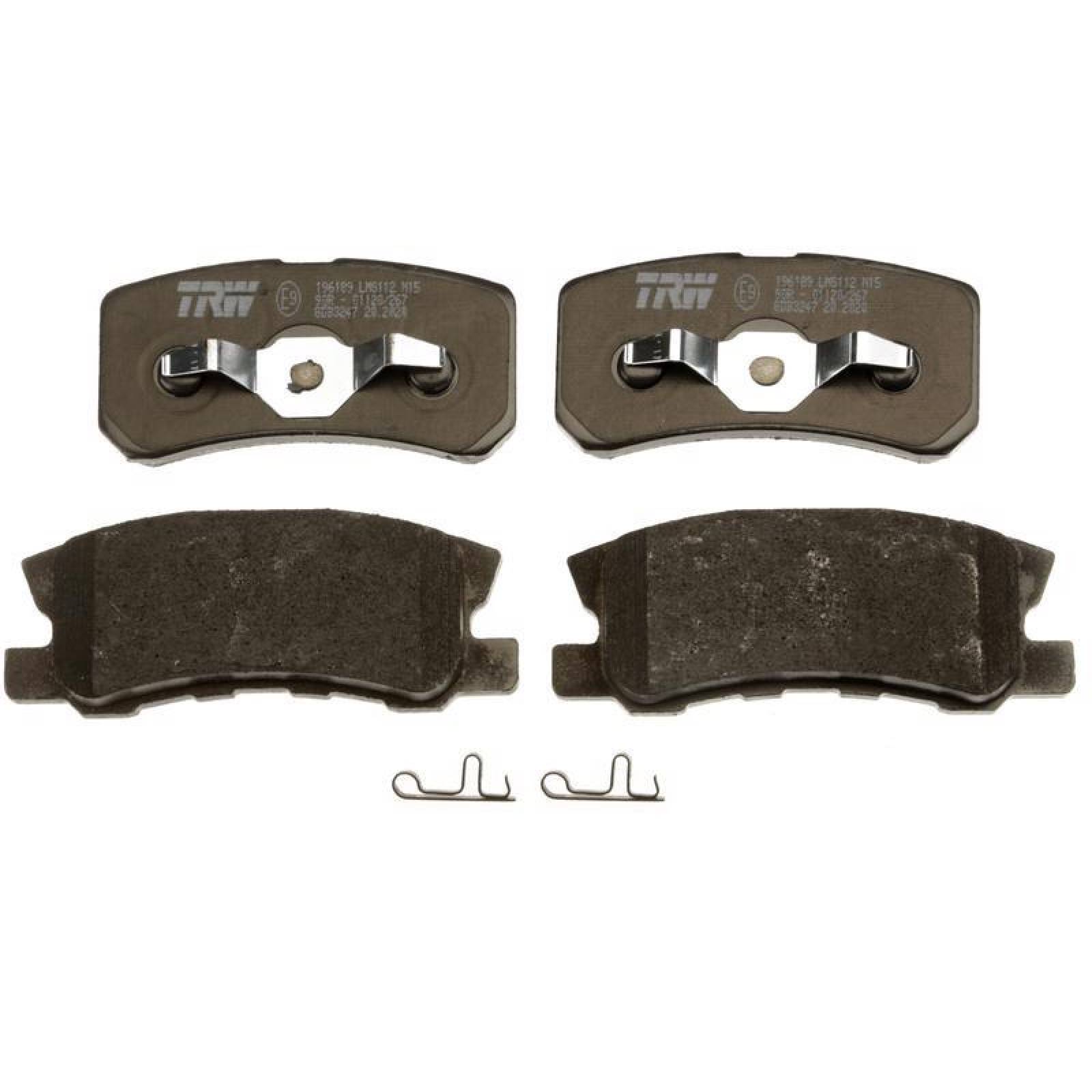 Juego De Balatas Jeep Patriot, 2007-2015 Tras Orgánica 